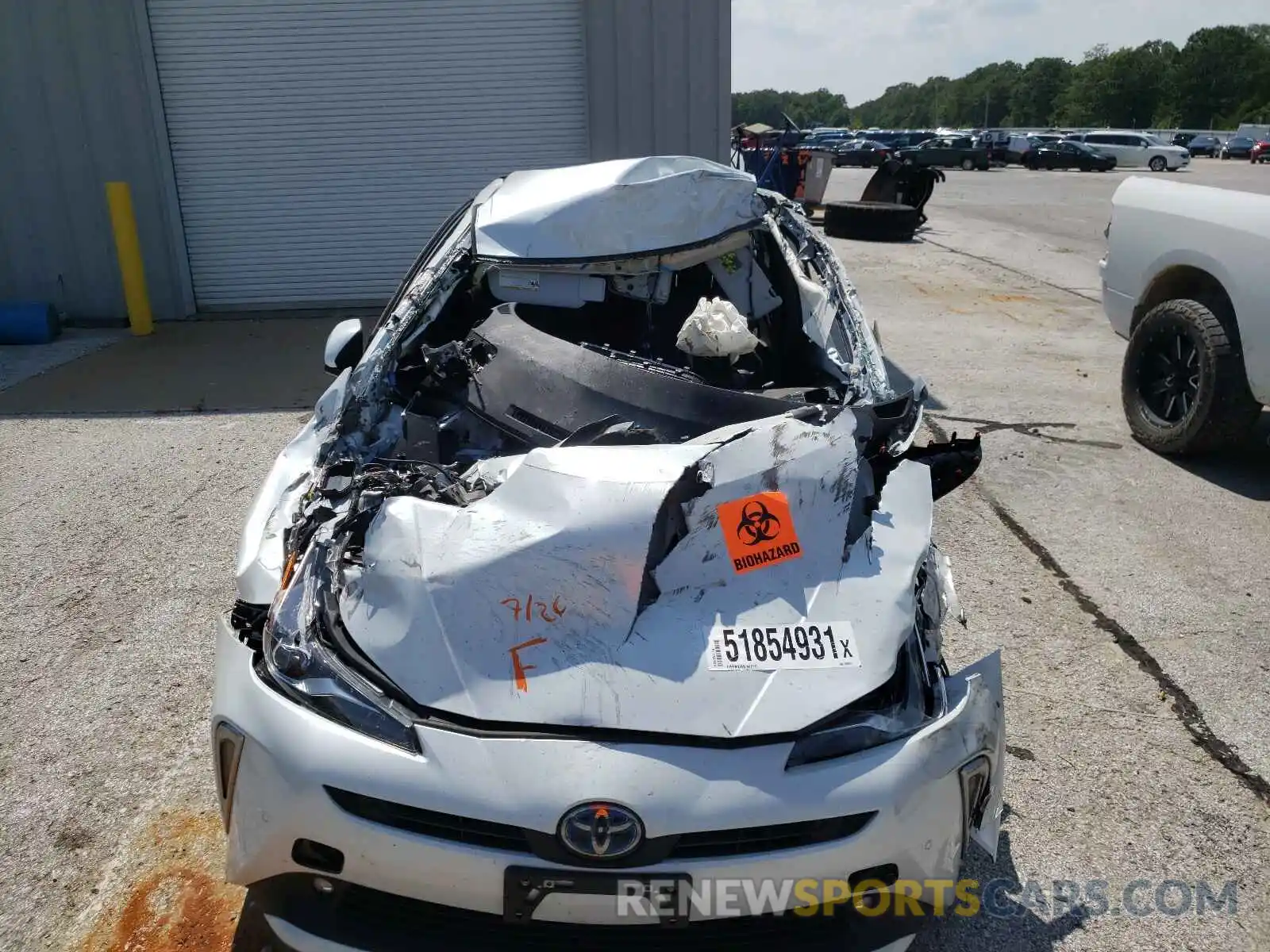 9 Photograph of a damaged car JTDL9MFU7M3022697 TOYOTA PRIUS 2021