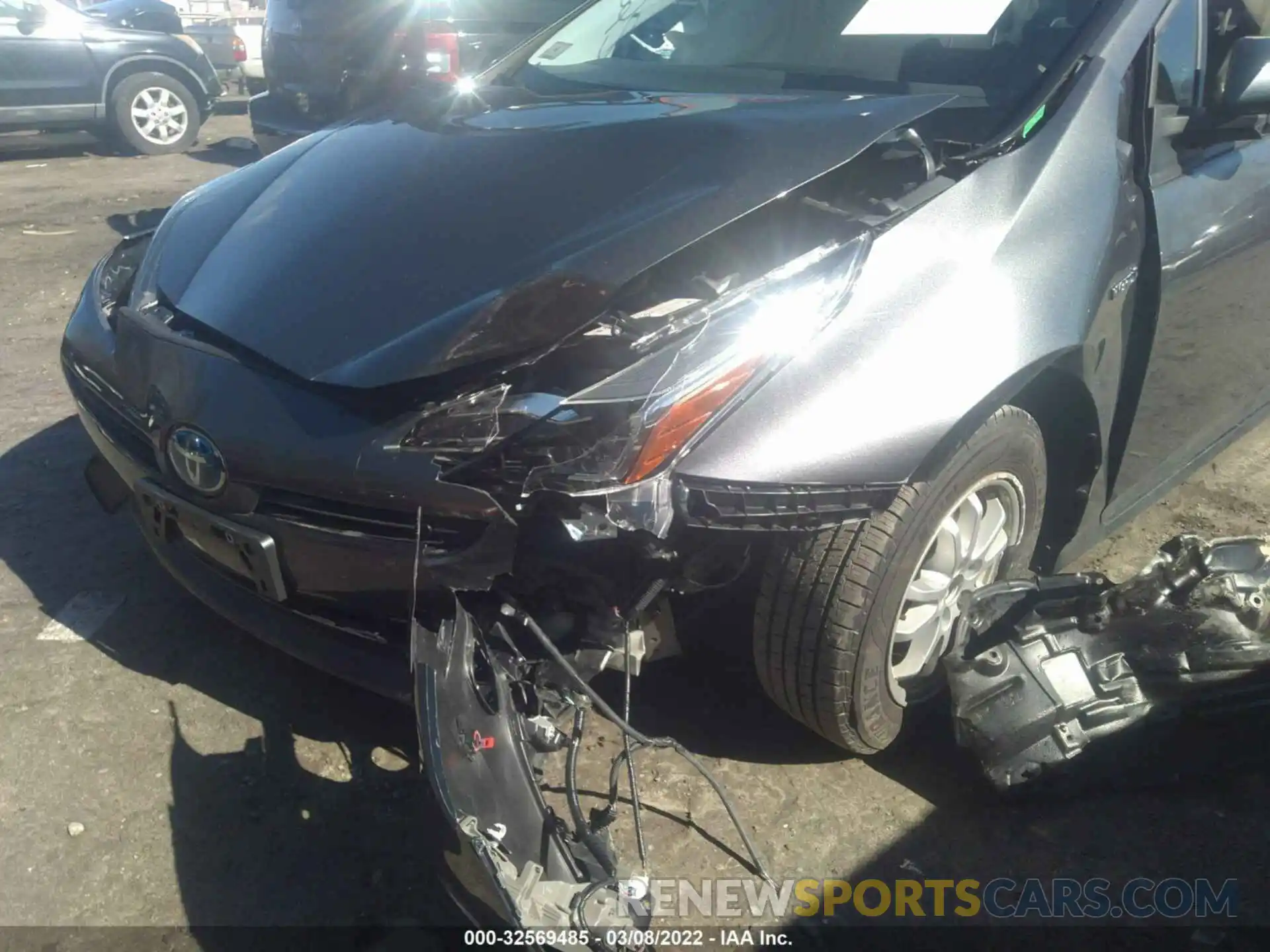 6 Photograph of a damaged car JTDL9MFU7M3023817 TOYOTA PRIUS 2021