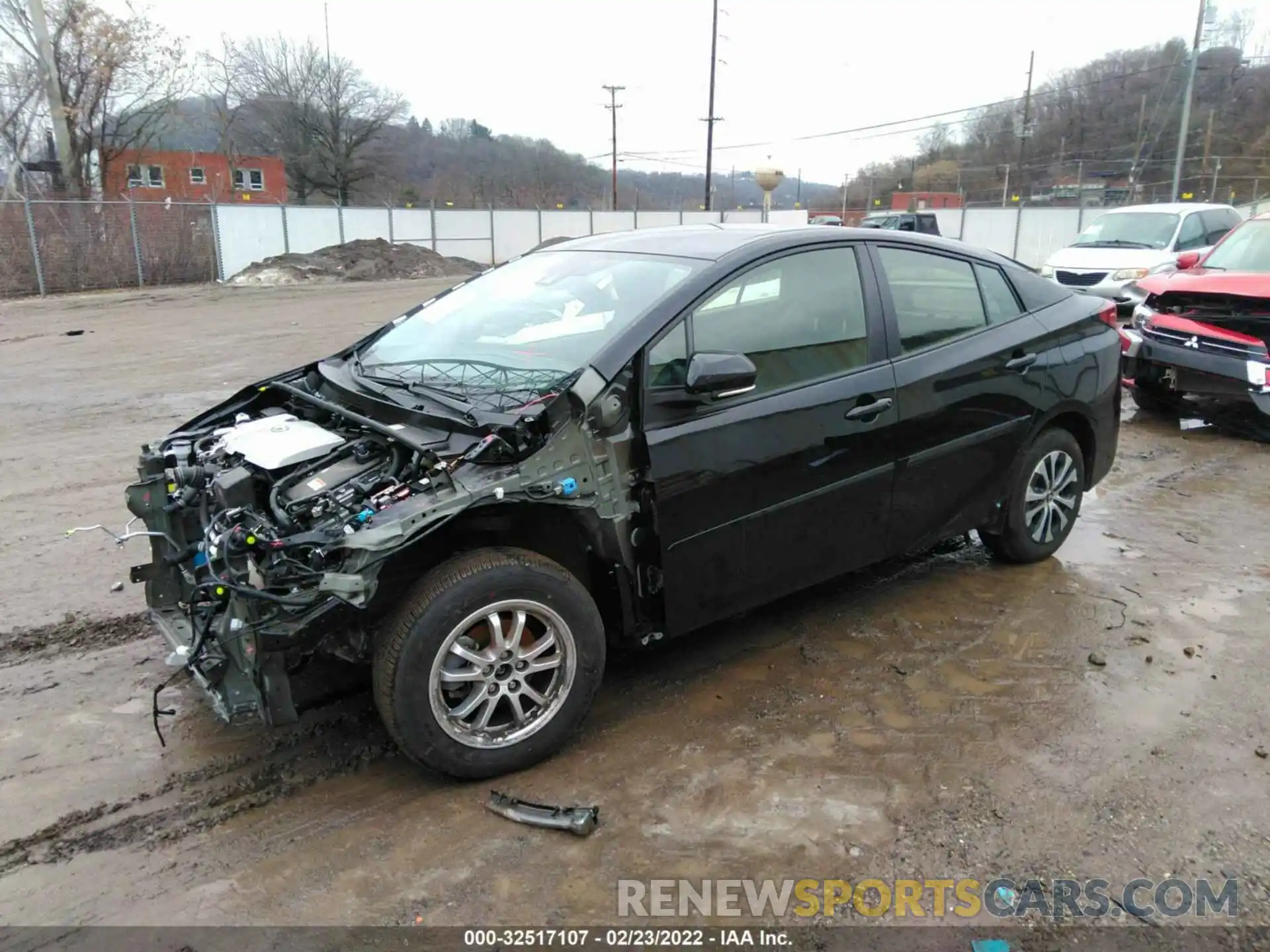 2 Photograph of a damaged car JTDL9MFU7M3024367 TOYOTA PRIUS 2021