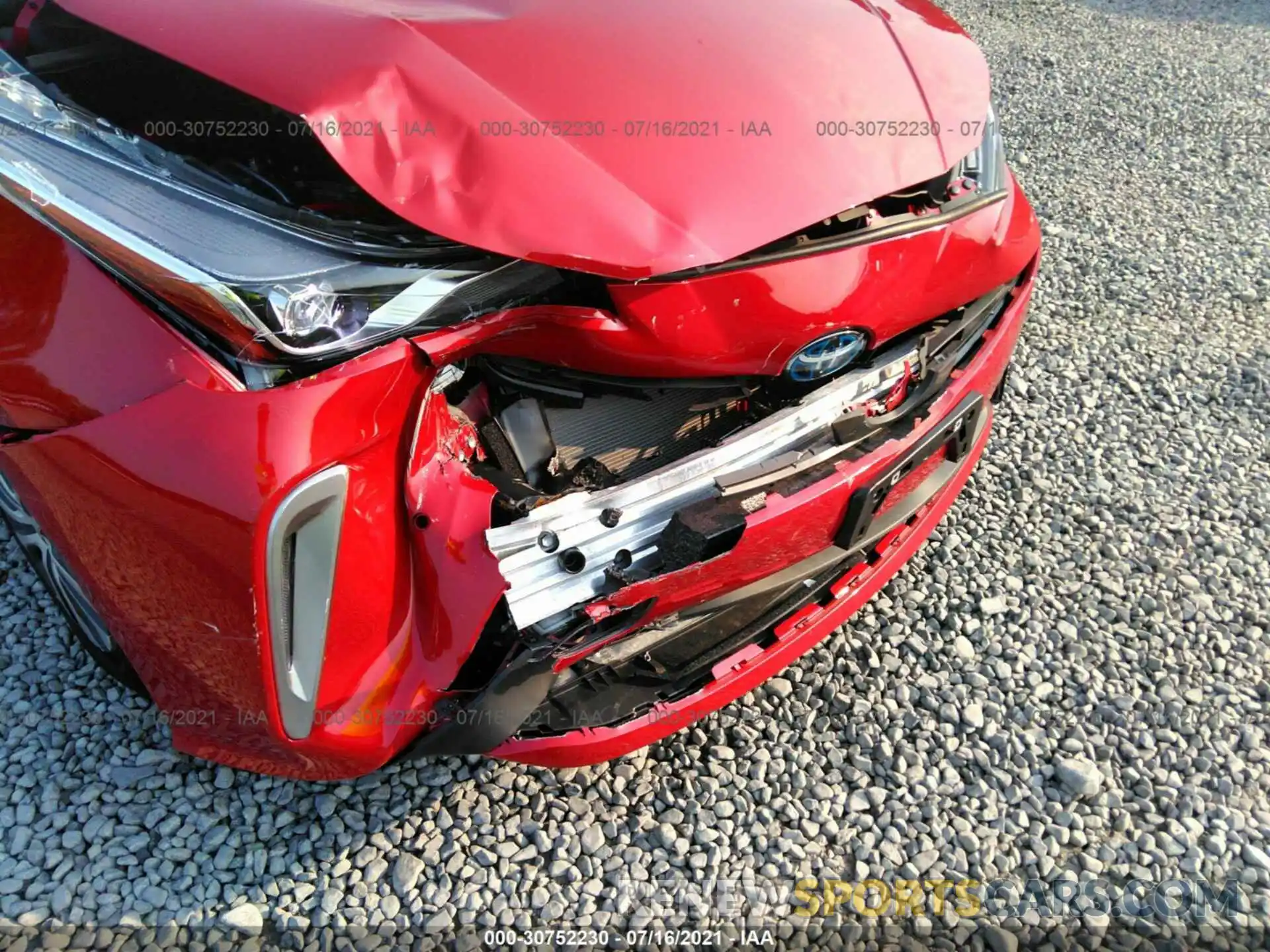 6 Photograph of a damaged car JTDL9MFU7M3025051 TOYOTA PRIUS 2021