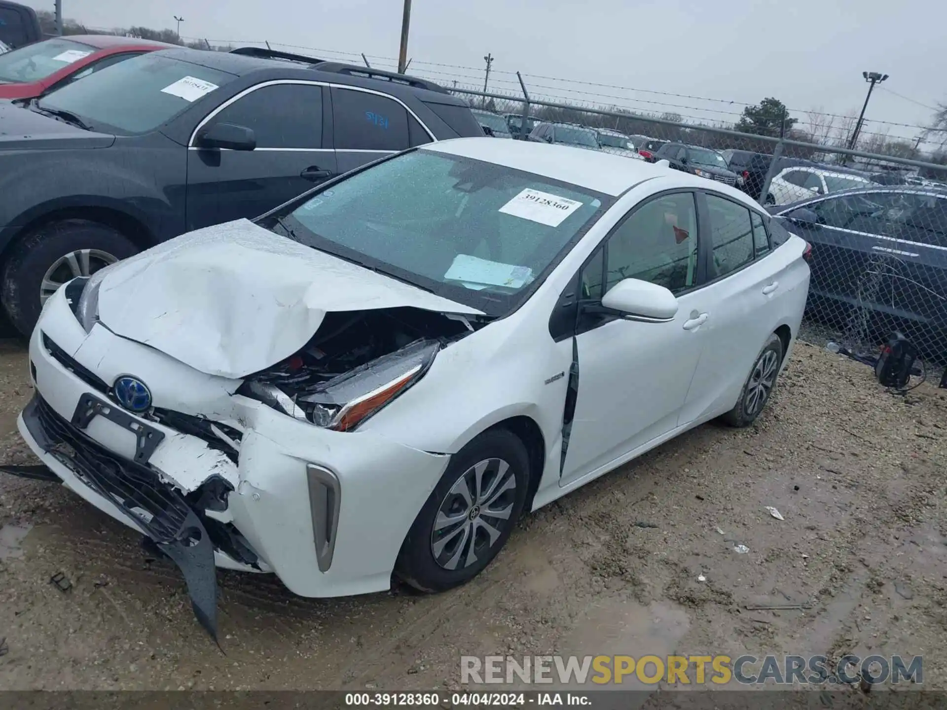 2 Photograph of a damaged car JTDL9MFU7M3026927 TOYOTA PRIUS 2021