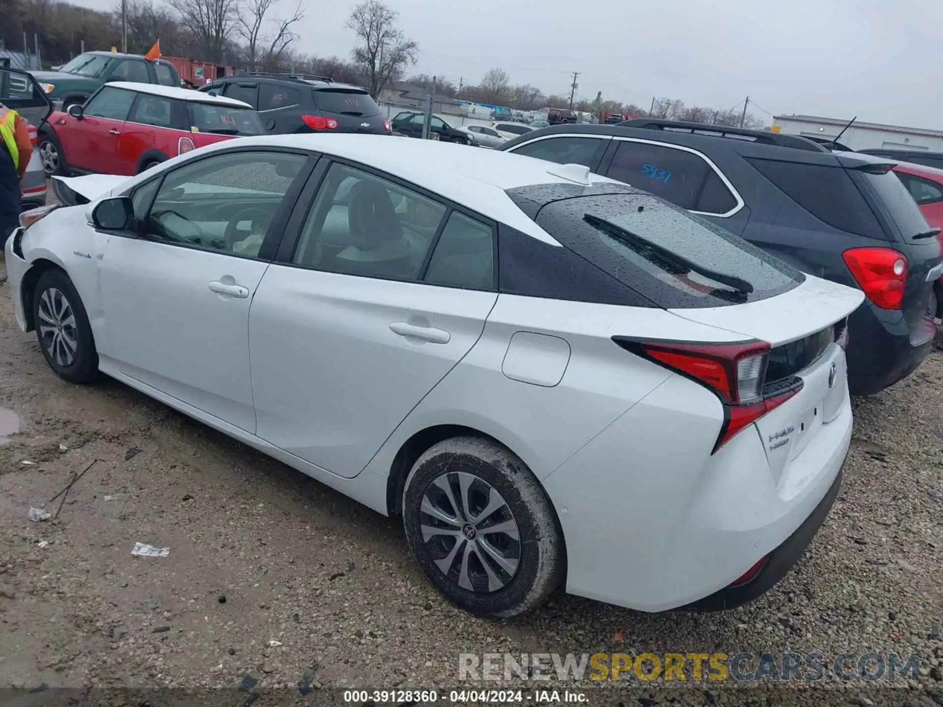 3 Photograph of a damaged car JTDL9MFU7M3026927 TOYOTA PRIUS 2021