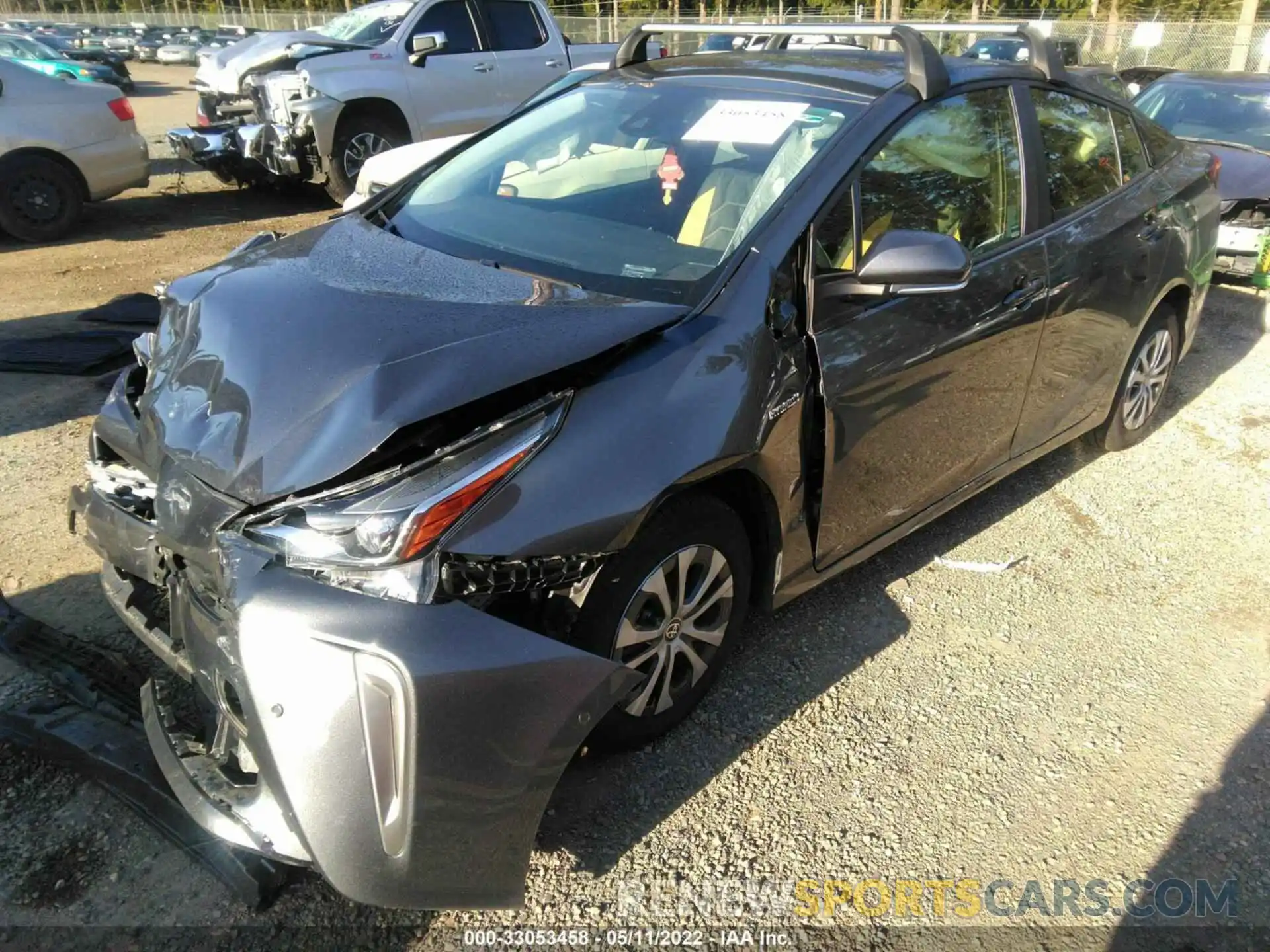 2 Photograph of a damaged car JTDL9MFU7M3027303 TOYOTA PRIUS 2021