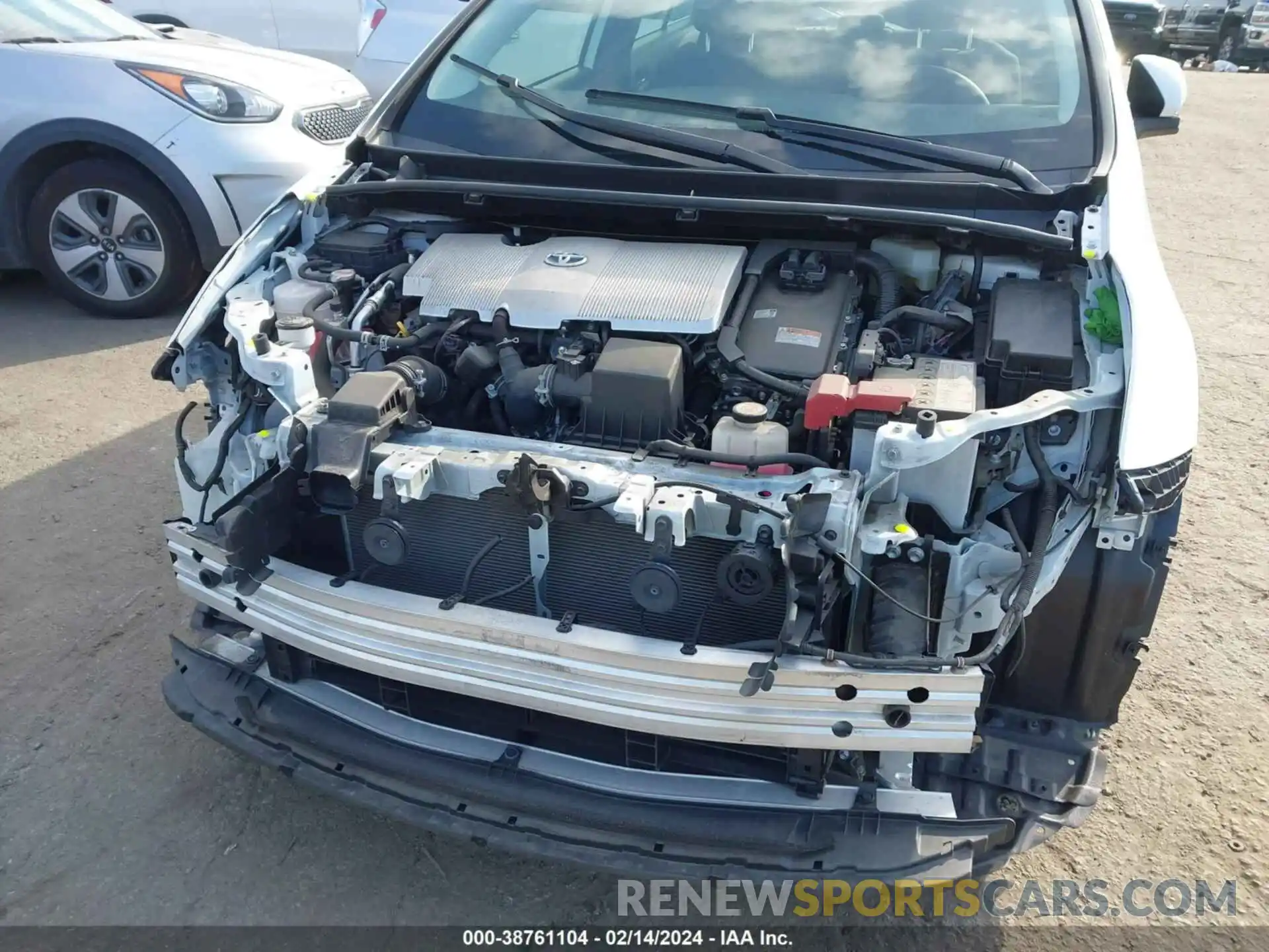 6 Photograph of a damaged car JTDL9MFU7M3027415 TOYOTA PRIUS 2021