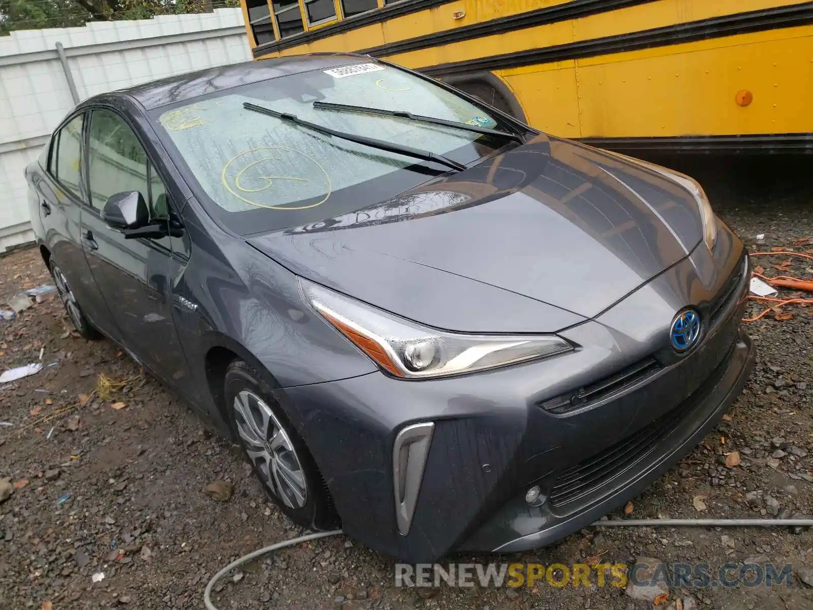 1 Photograph of a damaged car JTDL9MFU7M3029200 TOYOTA PRIUS 2021