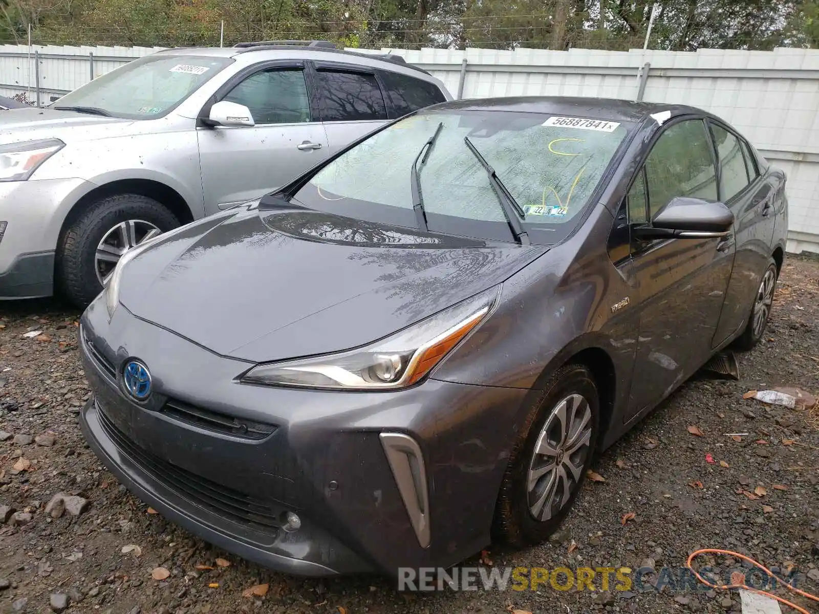 2 Photograph of a damaged car JTDL9MFU7M3029200 TOYOTA PRIUS 2021