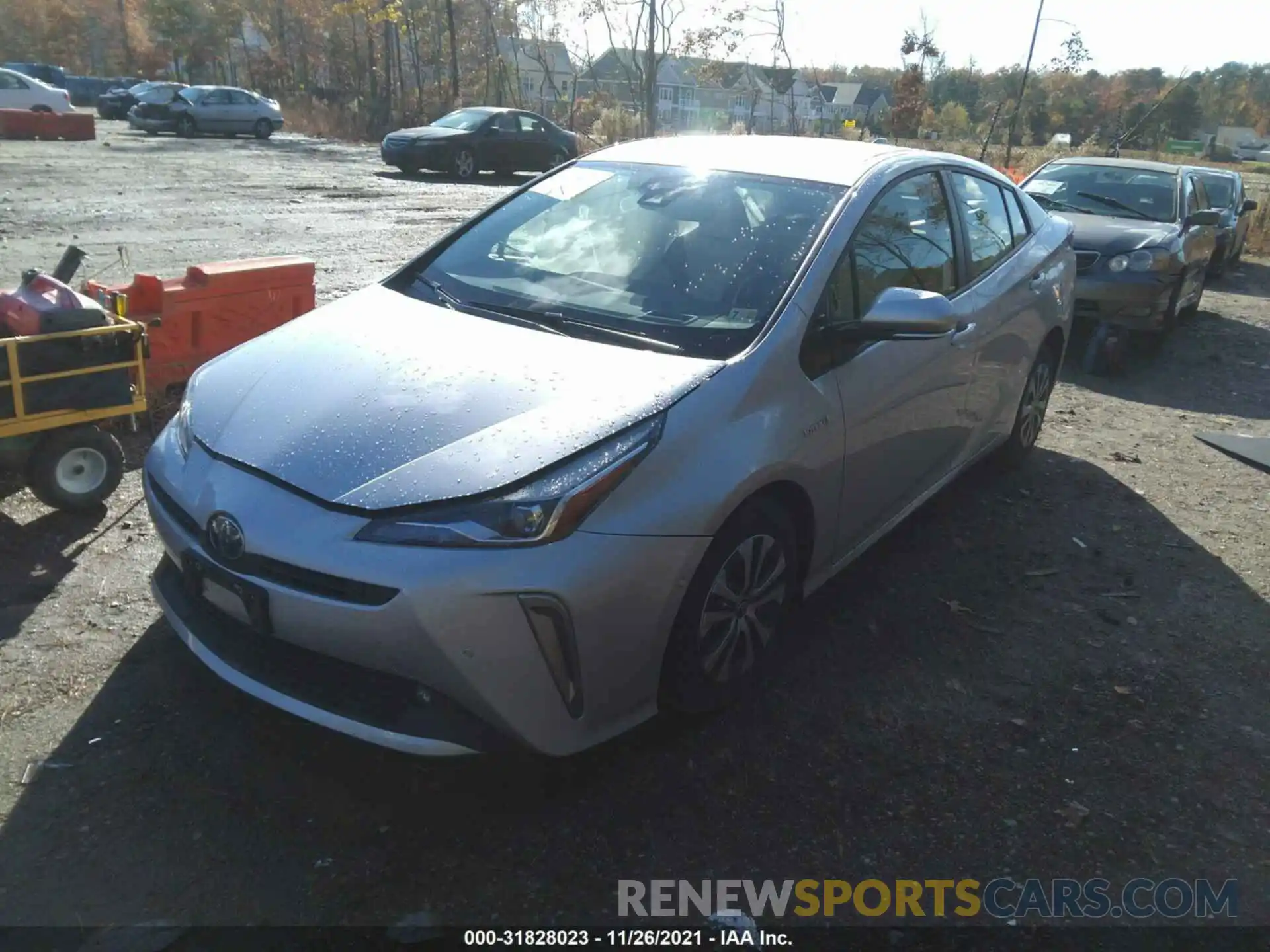 2 Photograph of a damaged car JTDL9MFU7M3030878 TOYOTA PRIUS 2021