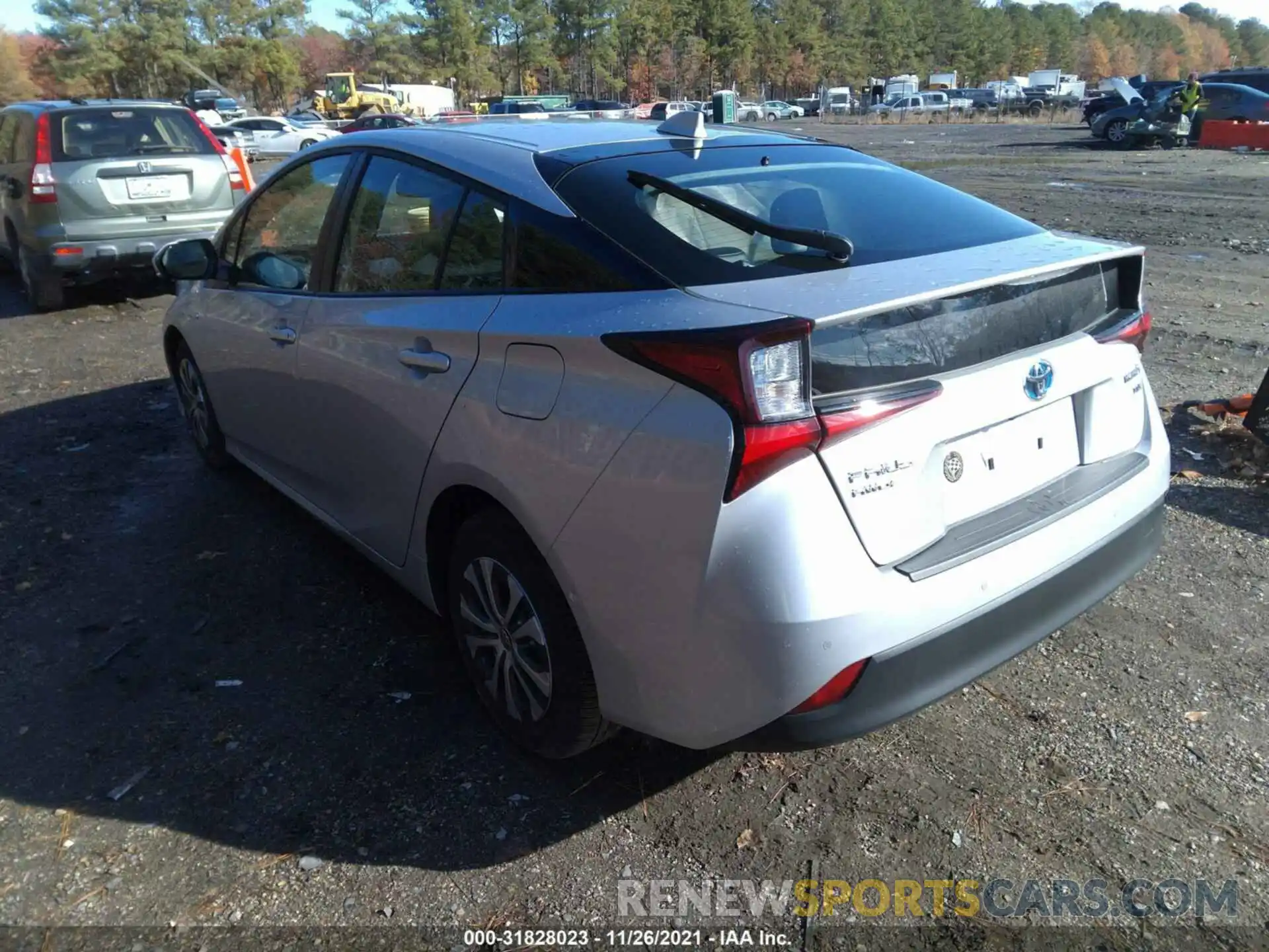 3 Photograph of a damaged car JTDL9MFU7M3030878 TOYOTA PRIUS 2021