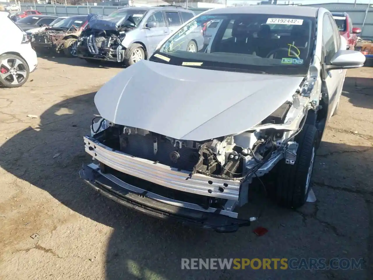 9 Photograph of a damaged car JTDL9MFU8M3024328 TOYOTA PRIUS 2021