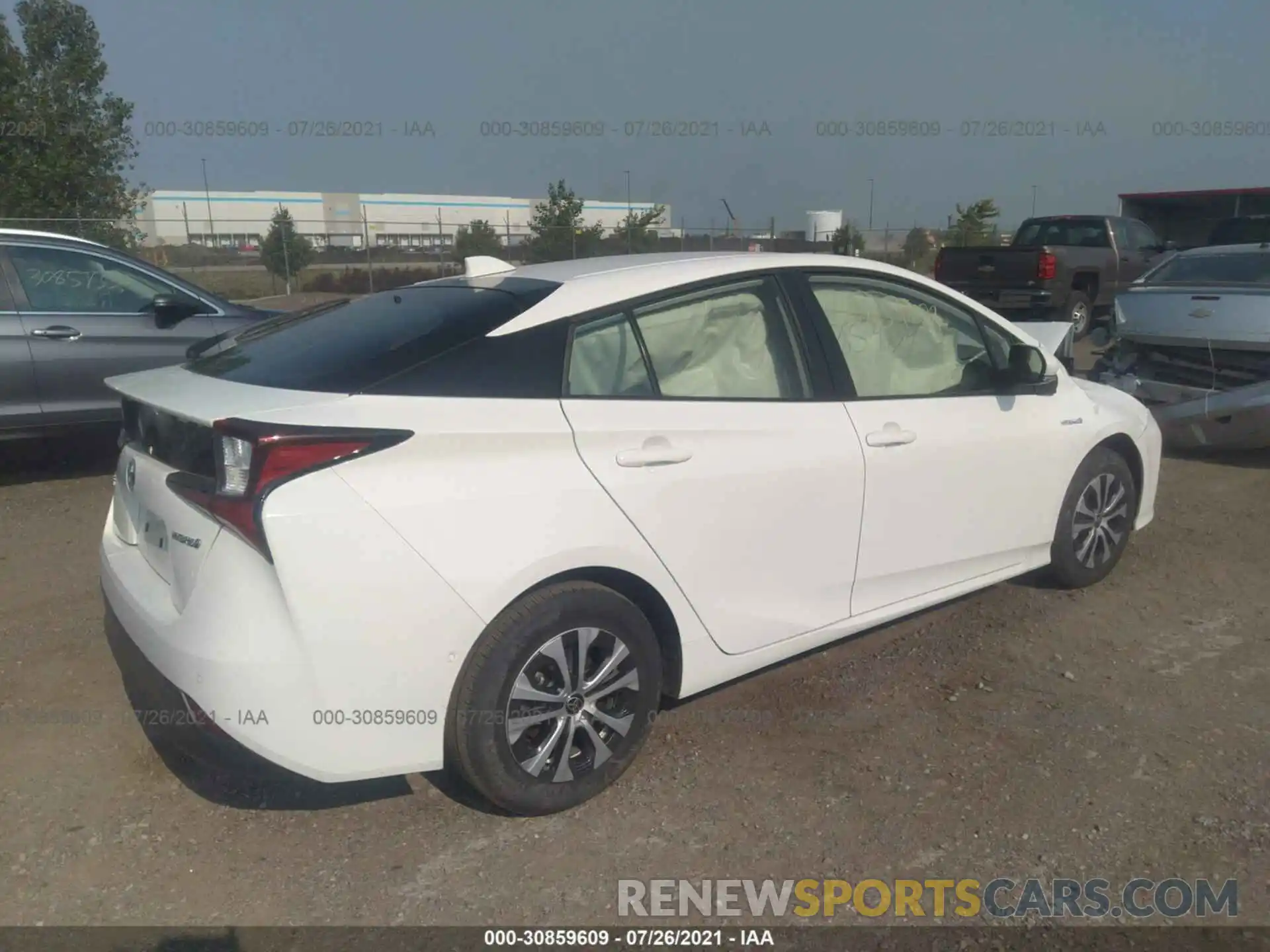 4 Photograph of a damaged car JTDL9MFU8M3028864 TOYOTA PRIUS 2021