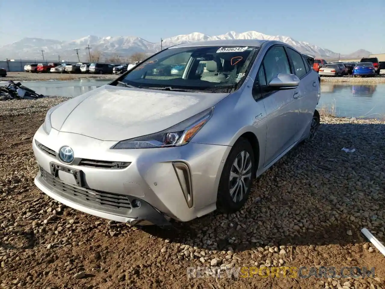 2 Фотография поврежденного автомобиля JTDL9MFU8M3028962 TOYOTA PRIUS 2021