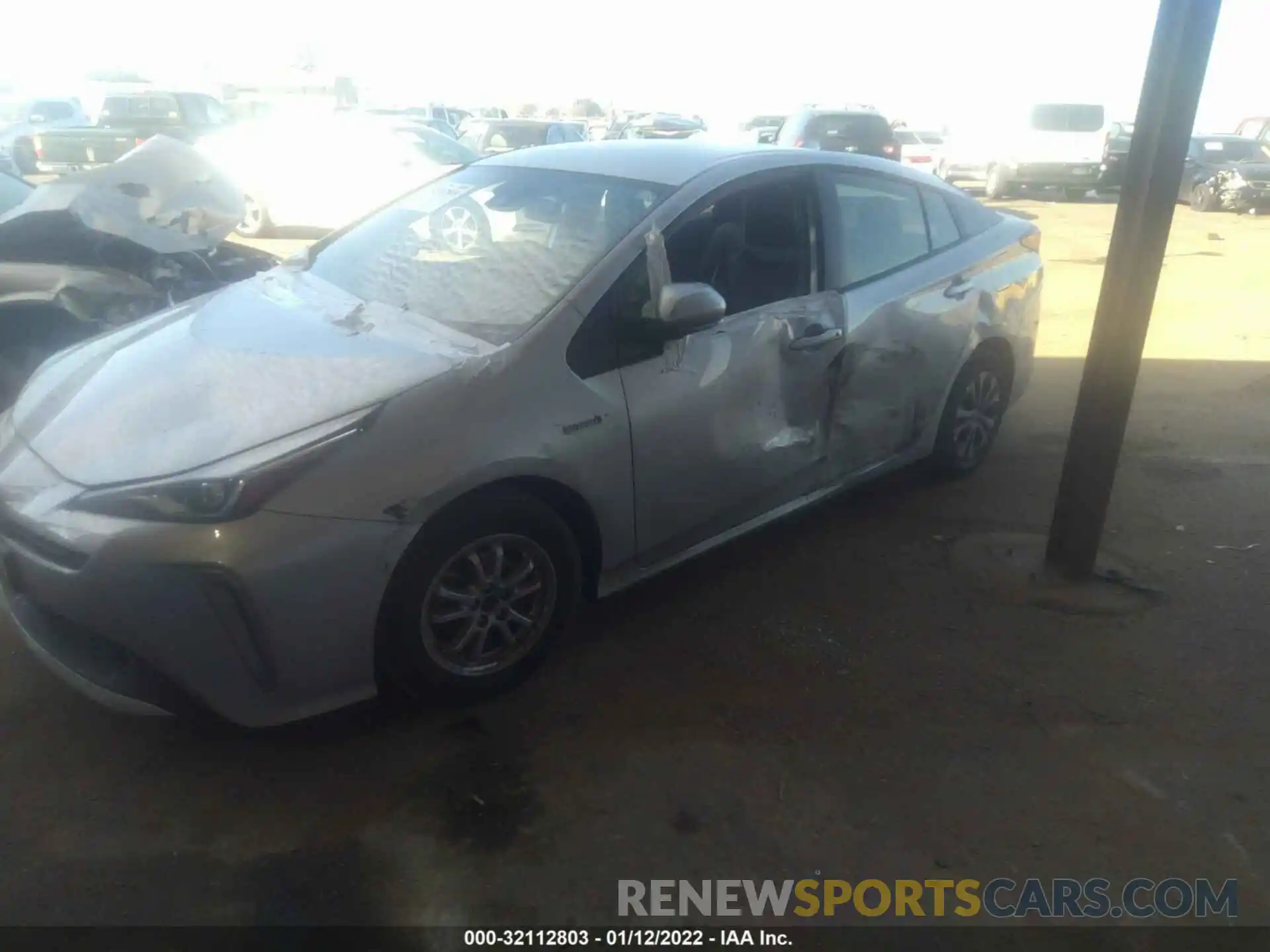 2 Photograph of a damaged car JTDL9MFU8M3030341 TOYOTA PRIUS 2021