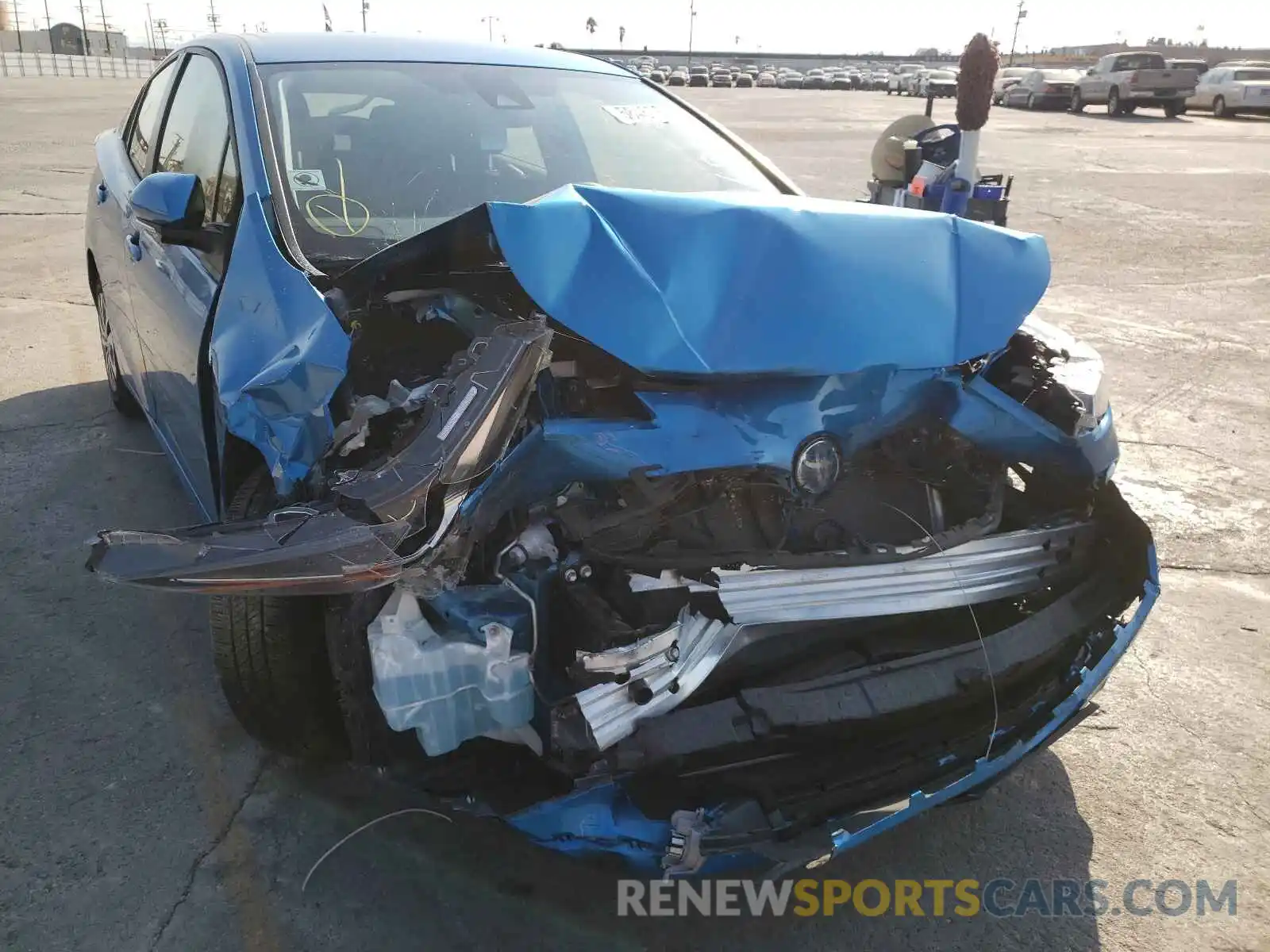 9 Photograph of a damaged car JTDL9MFU9M3025522 TOYOTA PRIUS 2021