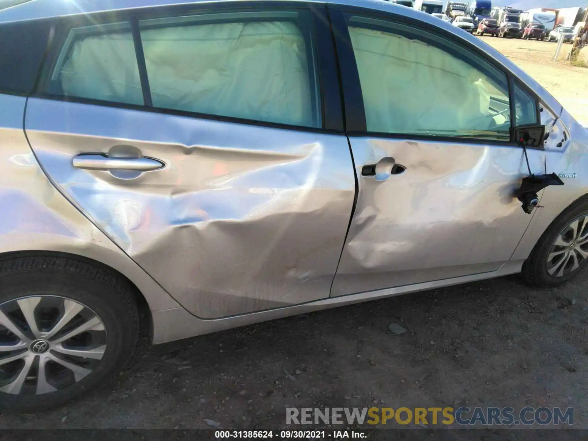 6 Photograph of a damaged car JTDL9MFU9M3026637 TOYOTA PRIUS 2021