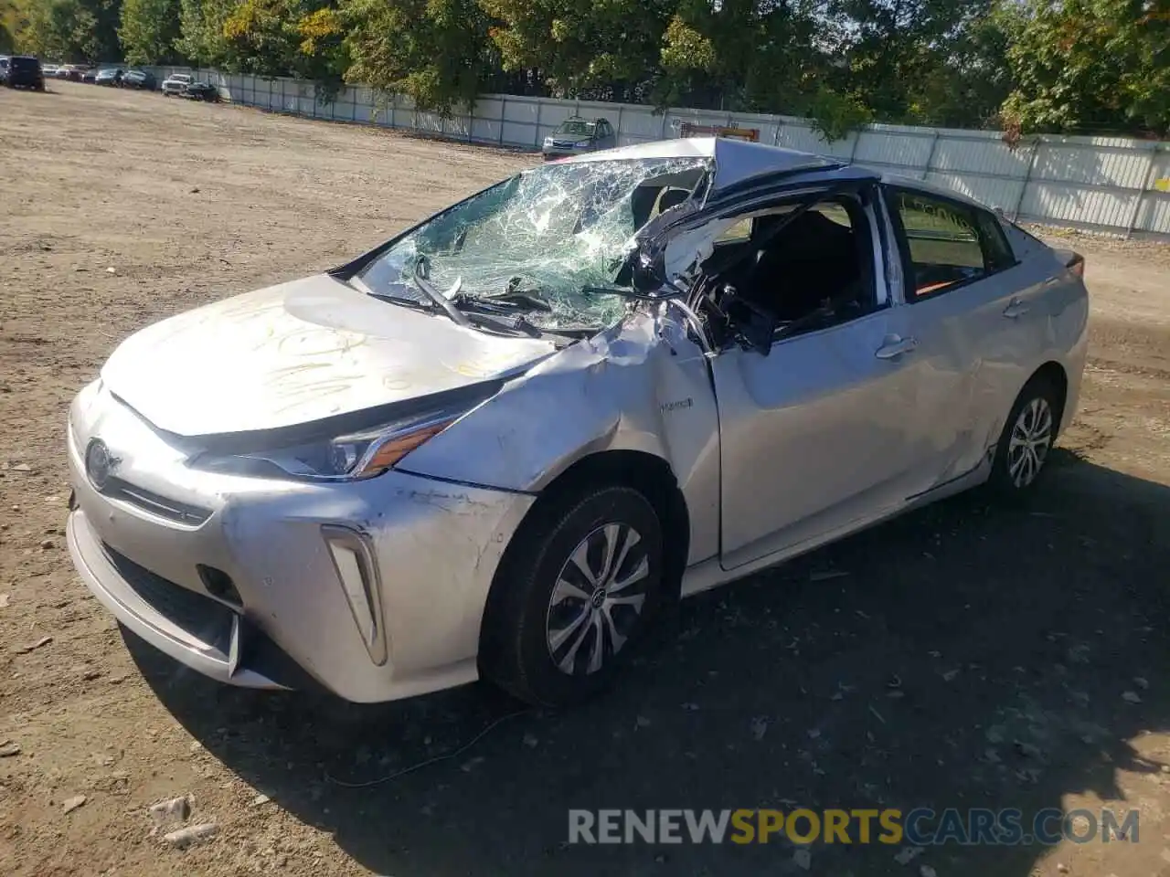 2 Photograph of a damaged car JTDL9MFU9M3027836 TOYOTA PRIUS 2021