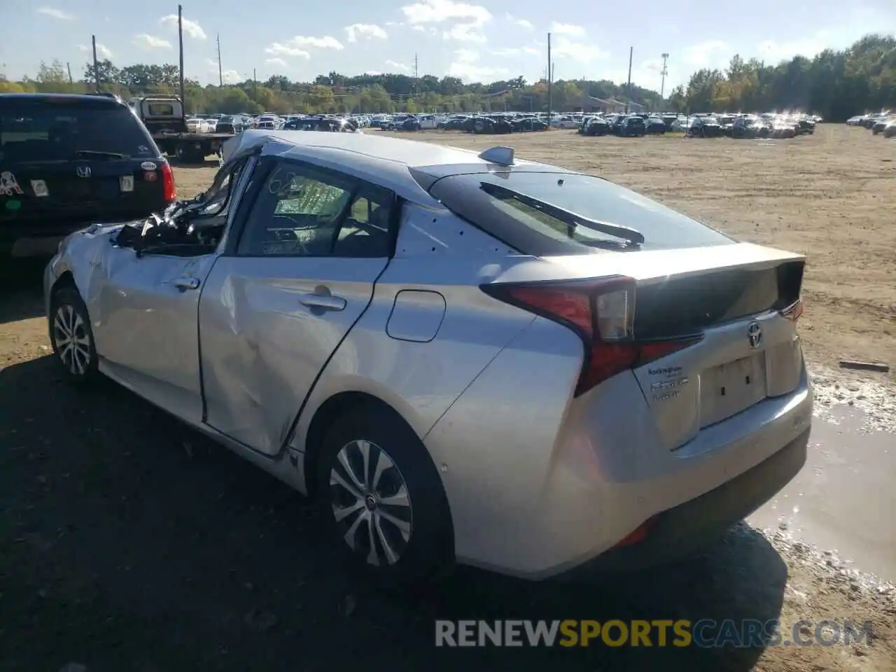 3 Photograph of a damaged car JTDL9MFU9M3027836 TOYOTA PRIUS 2021