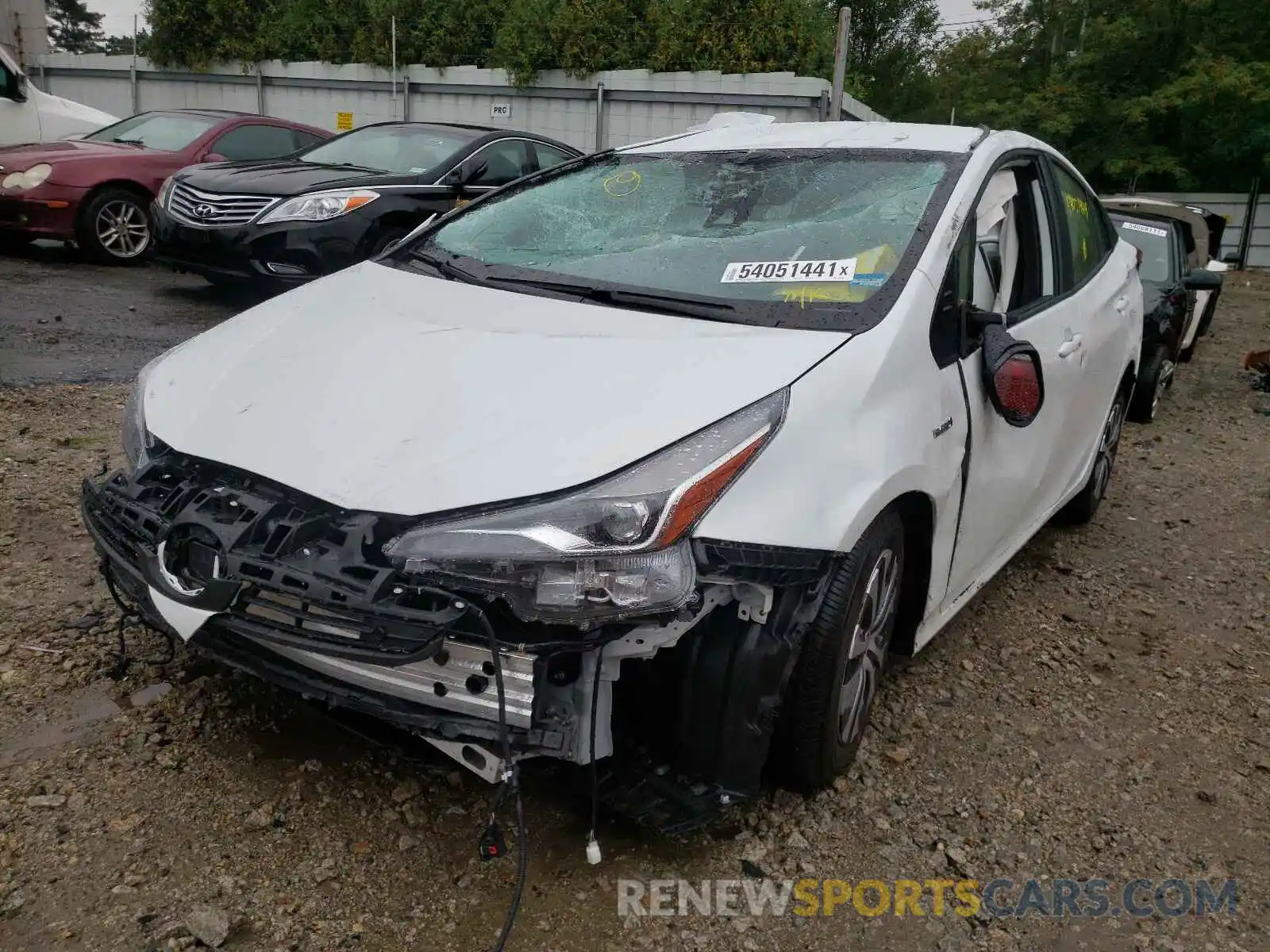 2 Photograph of a damaged car JTDL9MFU9M3029487 TOYOTA PRIUS 2021