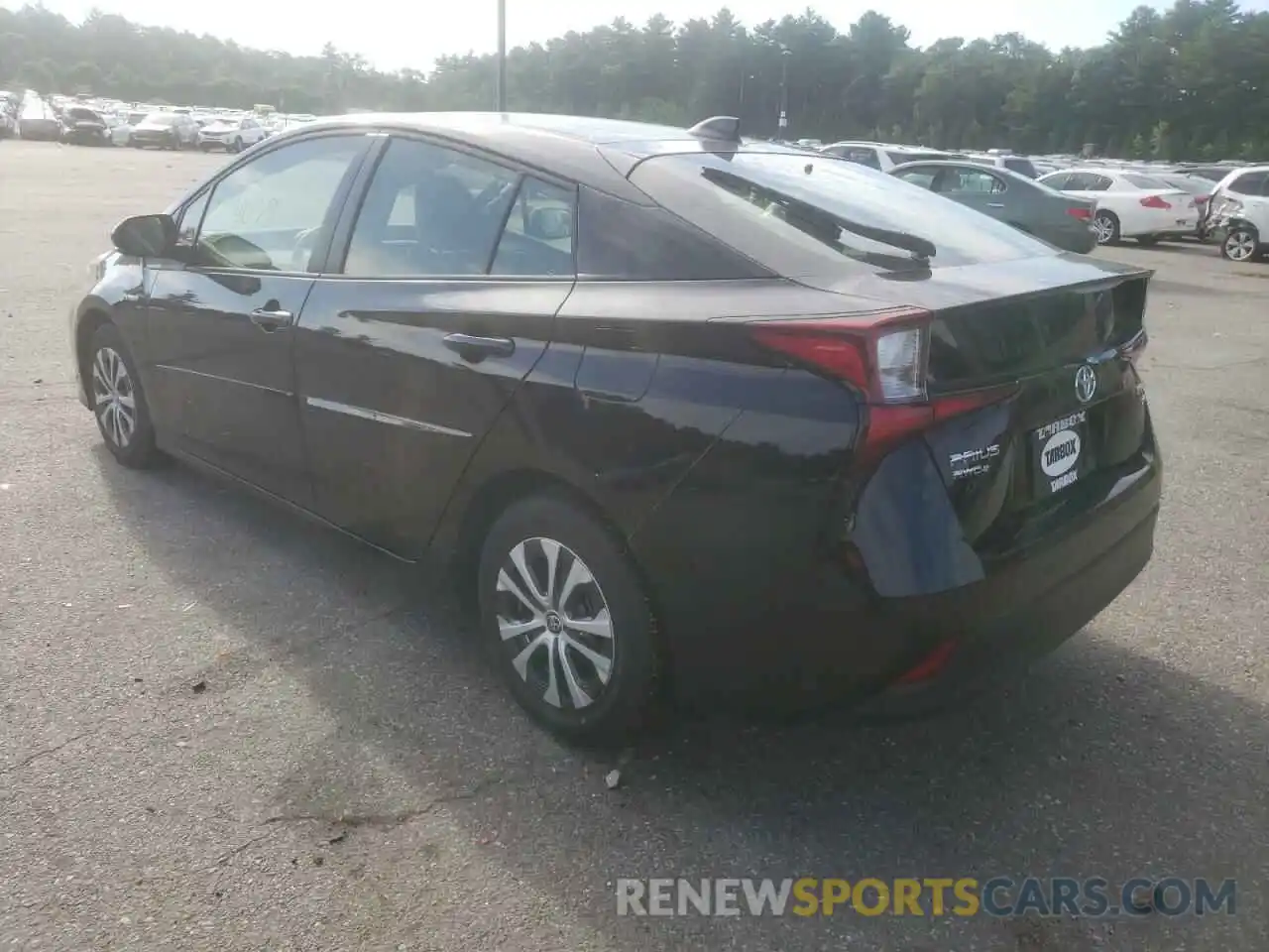 3 Photograph of a damaged car JTDL9MFUXM3023438 TOYOTA PRIUS 2021