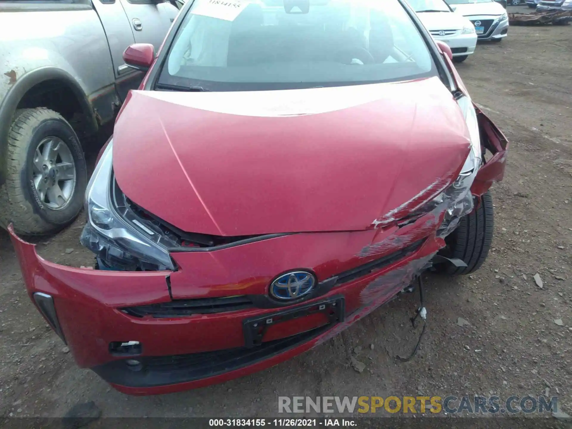 6 Photograph of a damaged car JTDL9MFUXM3025559 TOYOTA PRIUS 2021