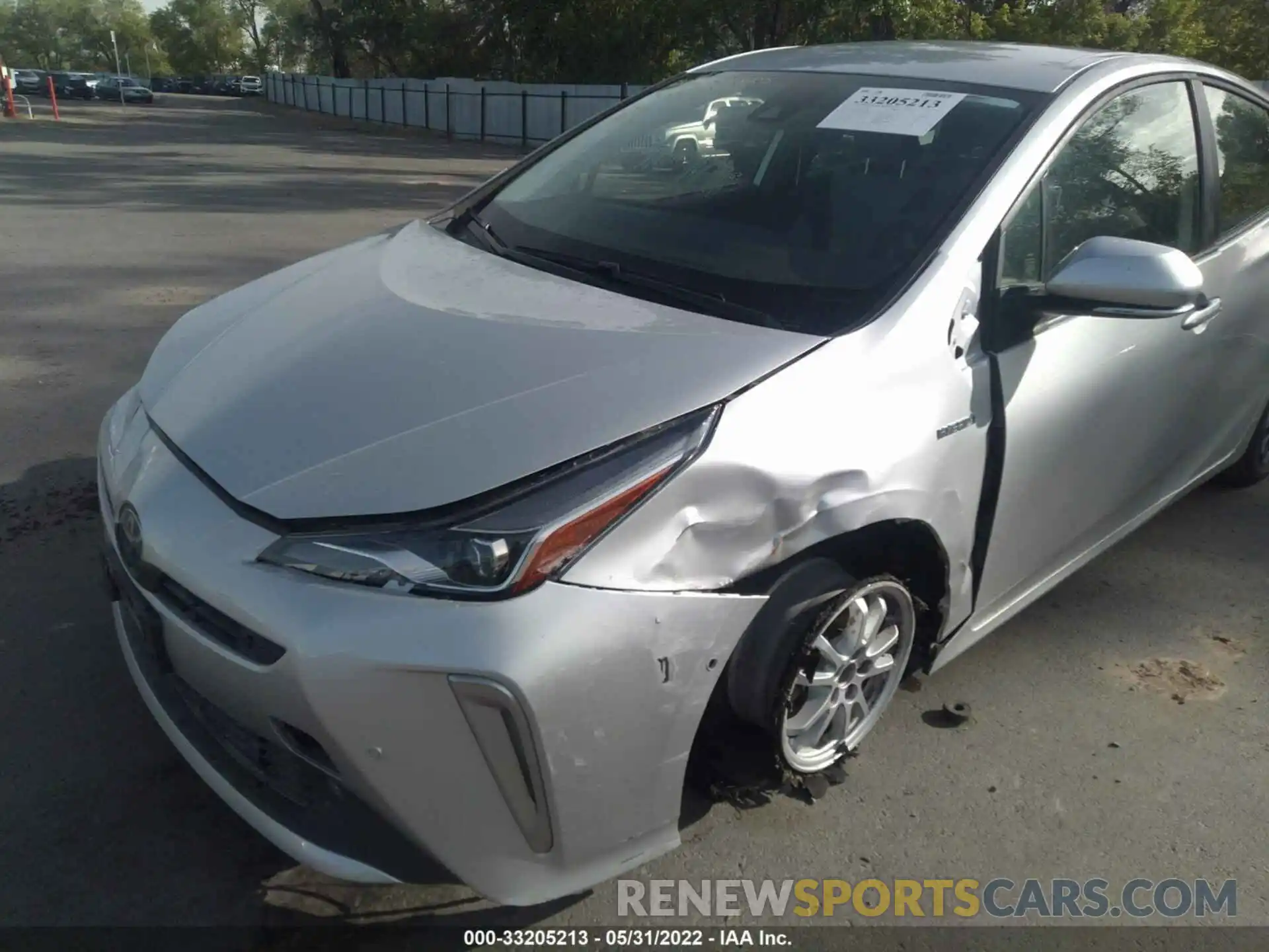 6 Photograph of a damaged car JTDL9MFUXM3025805 TOYOTA PRIUS 2021