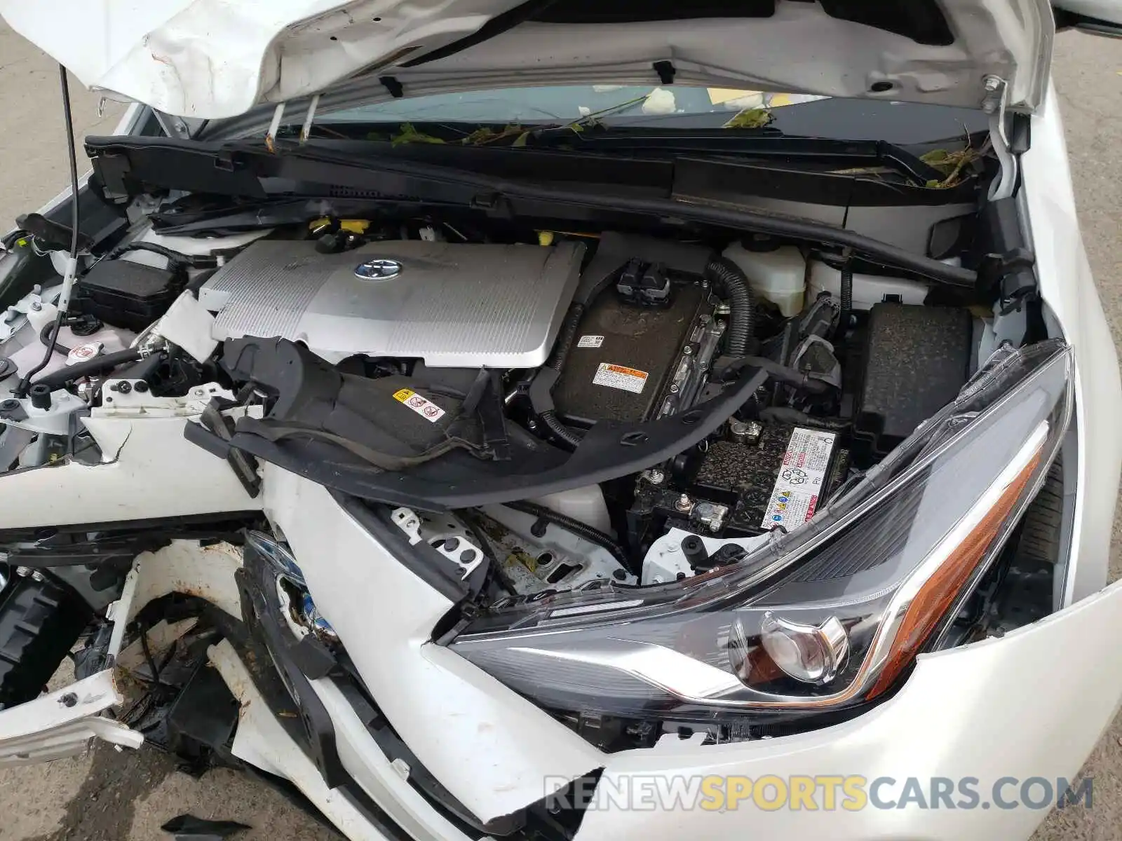 7 Photograph of a damaged car JTDL9MFUXM3026436 TOYOTA PRIUS 2021