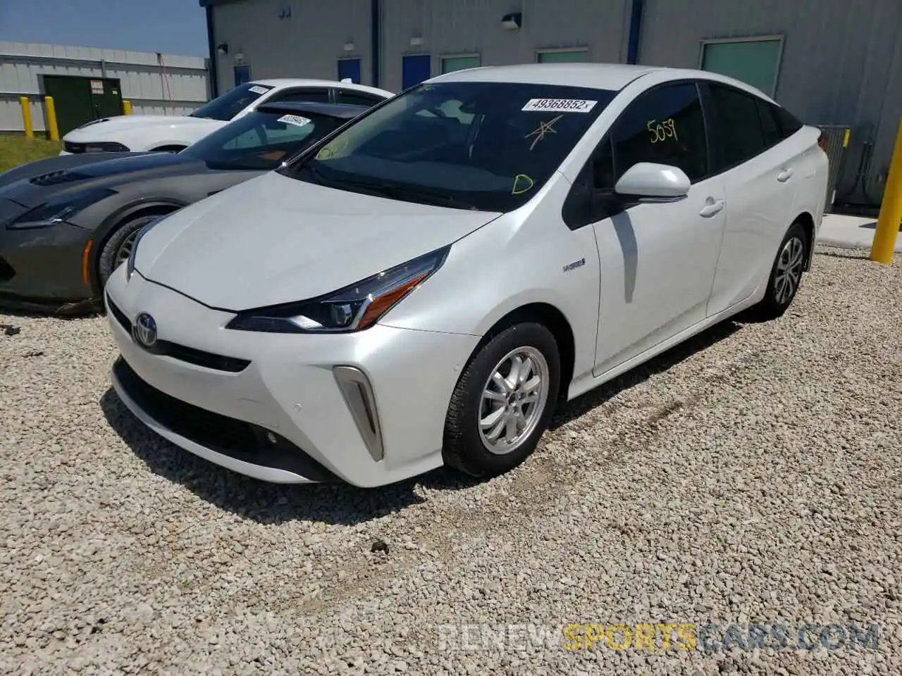 2 Photograph of a damaged car JTDL9MFUXM3031197 TOYOTA PRIUS 2021