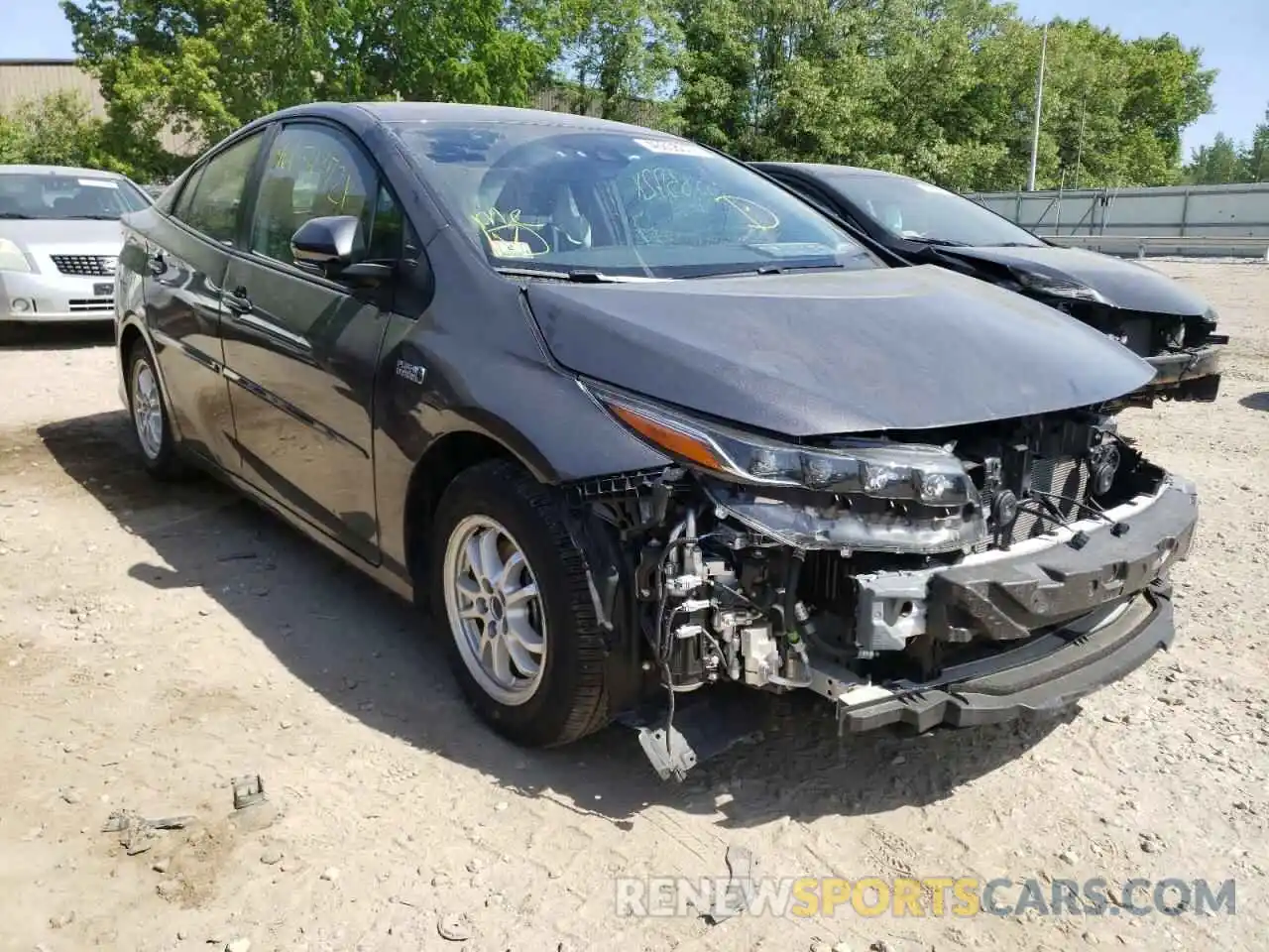 1 Photograph of a damaged car JTDKAMFP0N3199610 TOYOTA PRIUS 2022