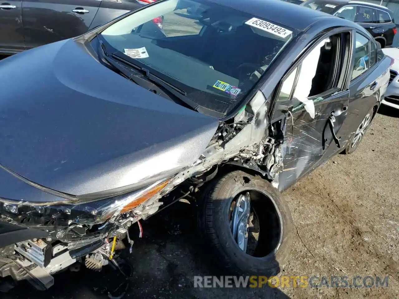 9 Photograph of a damaged car JTDKAMFP0N3203283 TOYOTA PRIUS 2022