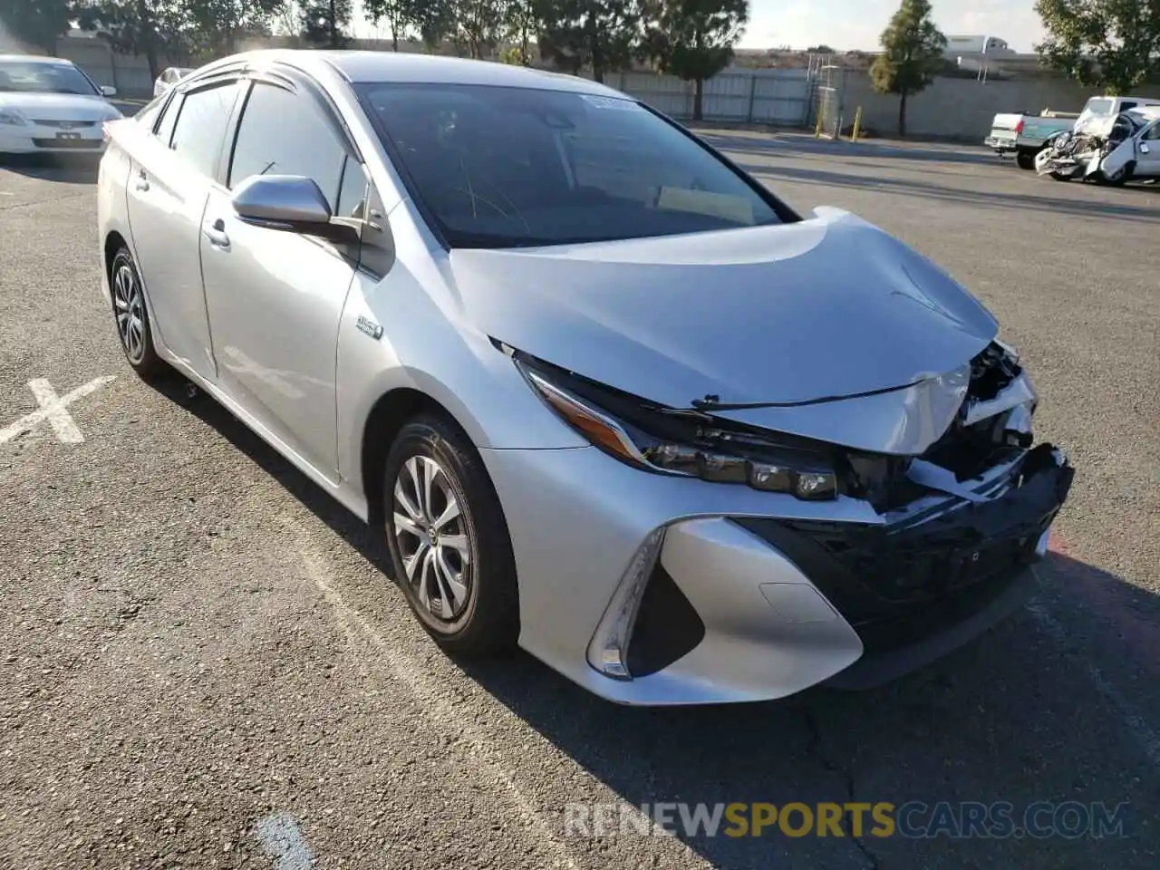 1 Photograph of a damaged car JTDKAMFP1N3199146 TOYOTA PRIUS 2022