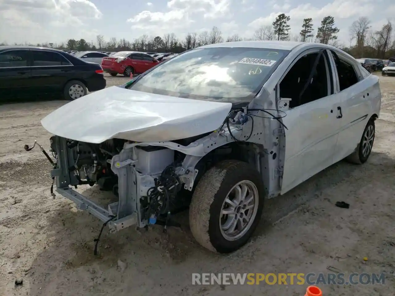 2 Photograph of a damaged car JTDKAMFP1N3201669 TOYOTA PRIUS 2022