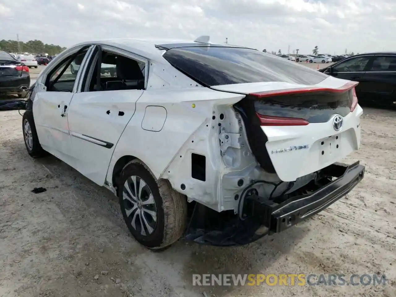 3 Photograph of a damaged car JTDKAMFP1N3201669 TOYOTA PRIUS 2022