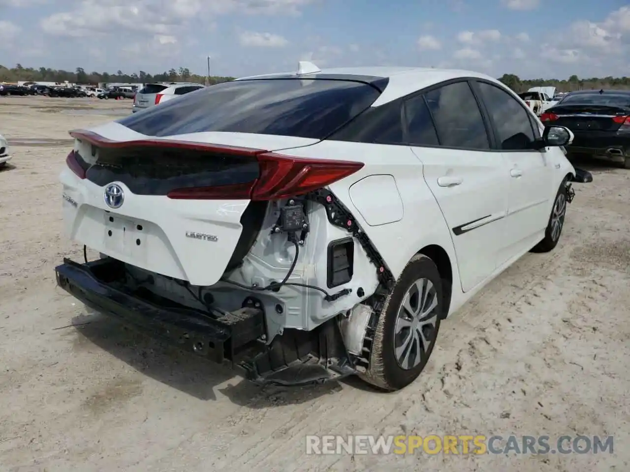 4 Photograph of a damaged car JTDKAMFP1N3201669 TOYOTA PRIUS 2022