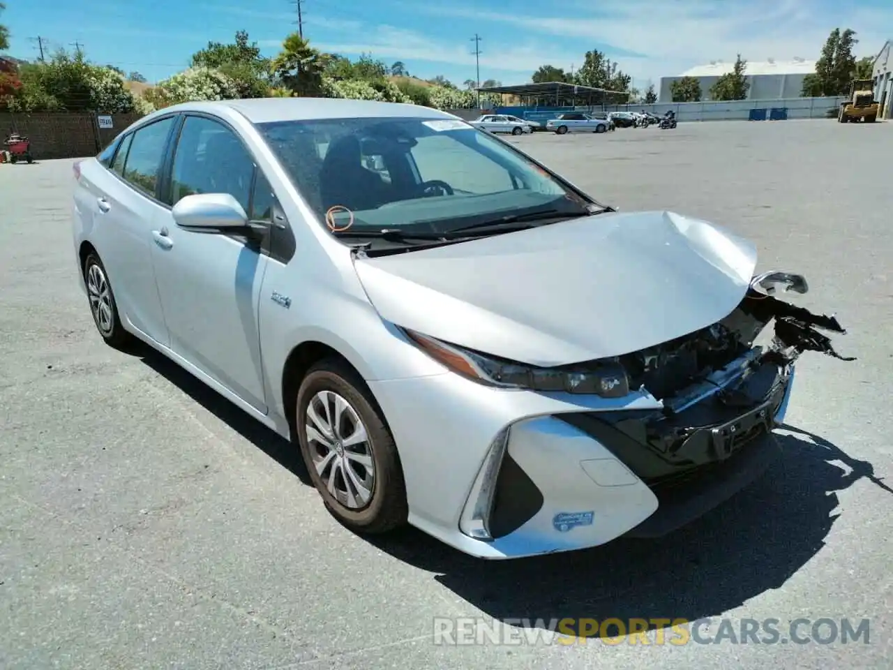 1 Photograph of a damaged car JTDKAMFP2N3197891 TOYOTA PRIUS 2022