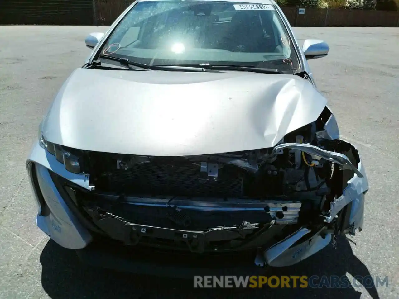 9 Photograph of a damaged car JTDKAMFP2N3197891 TOYOTA PRIUS 2022