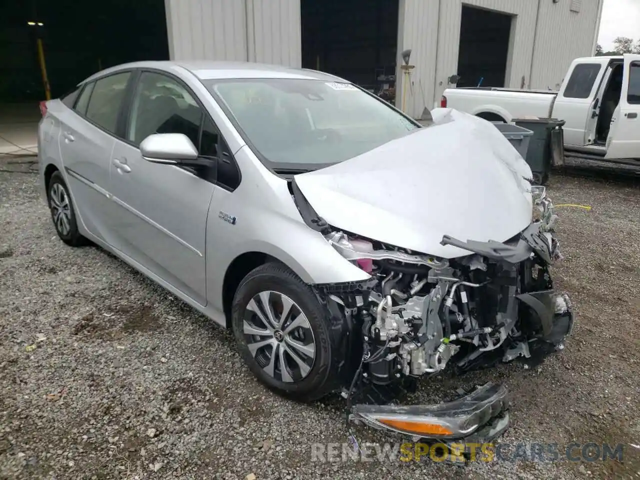 1 Photograph of a damaged car JTDKAMFP2N3204838 TOYOTA PRIUS 2022