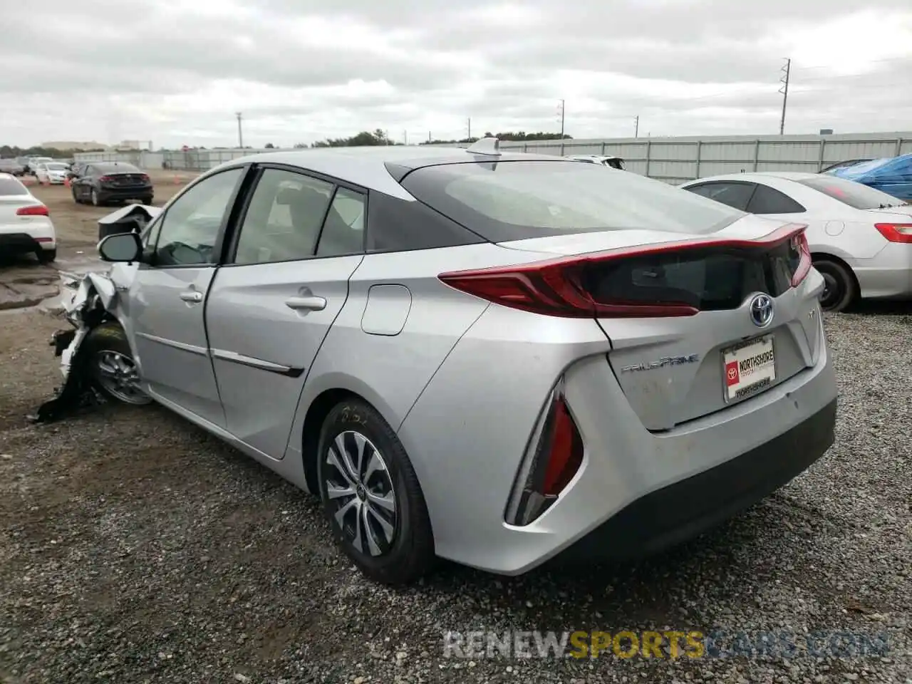 3 Photograph of a damaged car JTDKAMFP2N3204838 TOYOTA PRIUS 2022