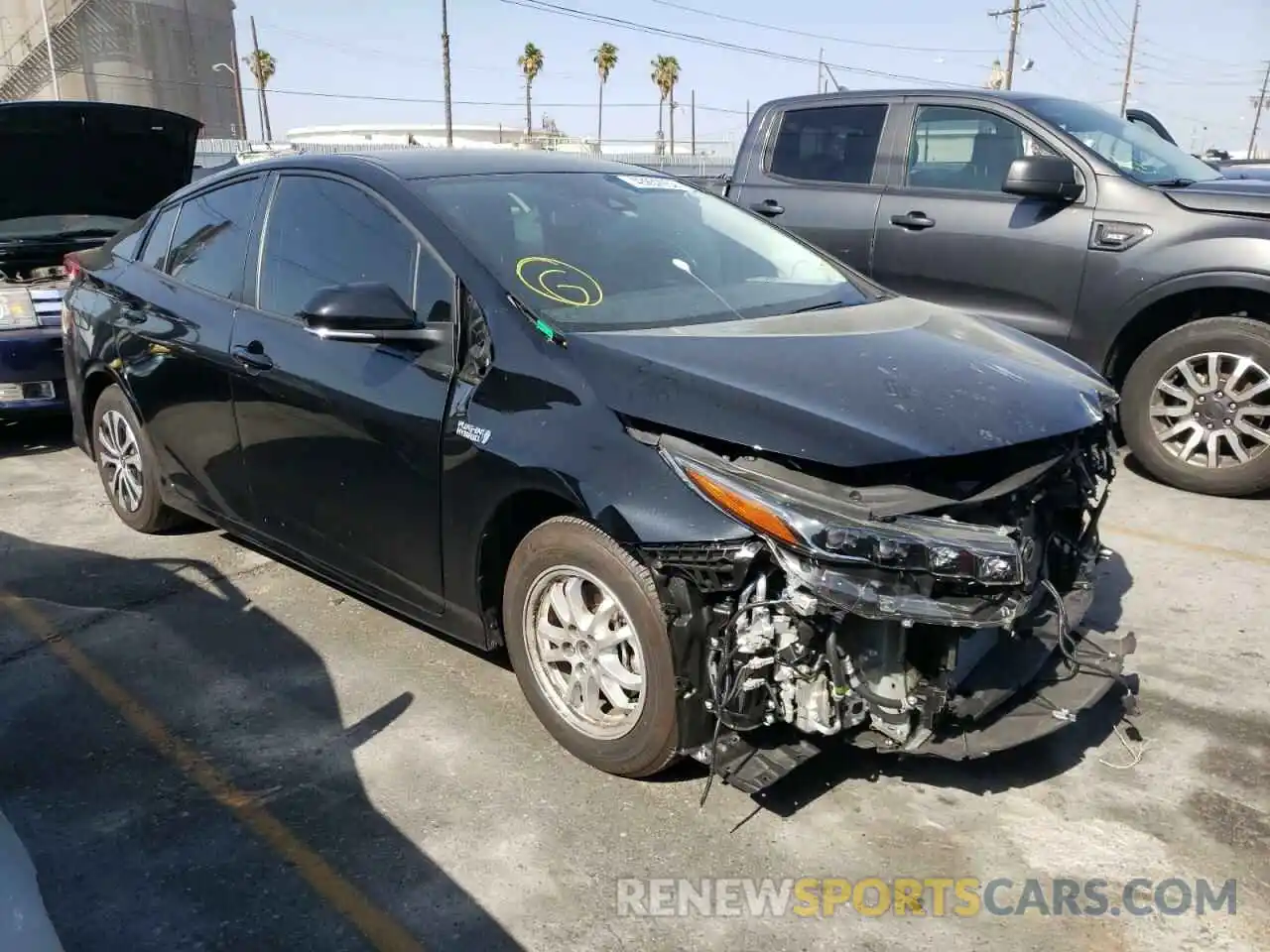 1 Photograph of a damaged car JTDKAMFP3N3202273 TOYOTA PRIUS 2022