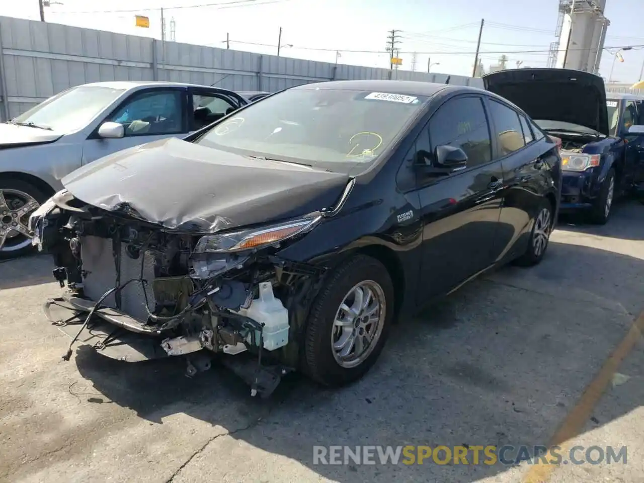 2 Photograph of a damaged car JTDKAMFP3N3202273 TOYOTA PRIUS 2022