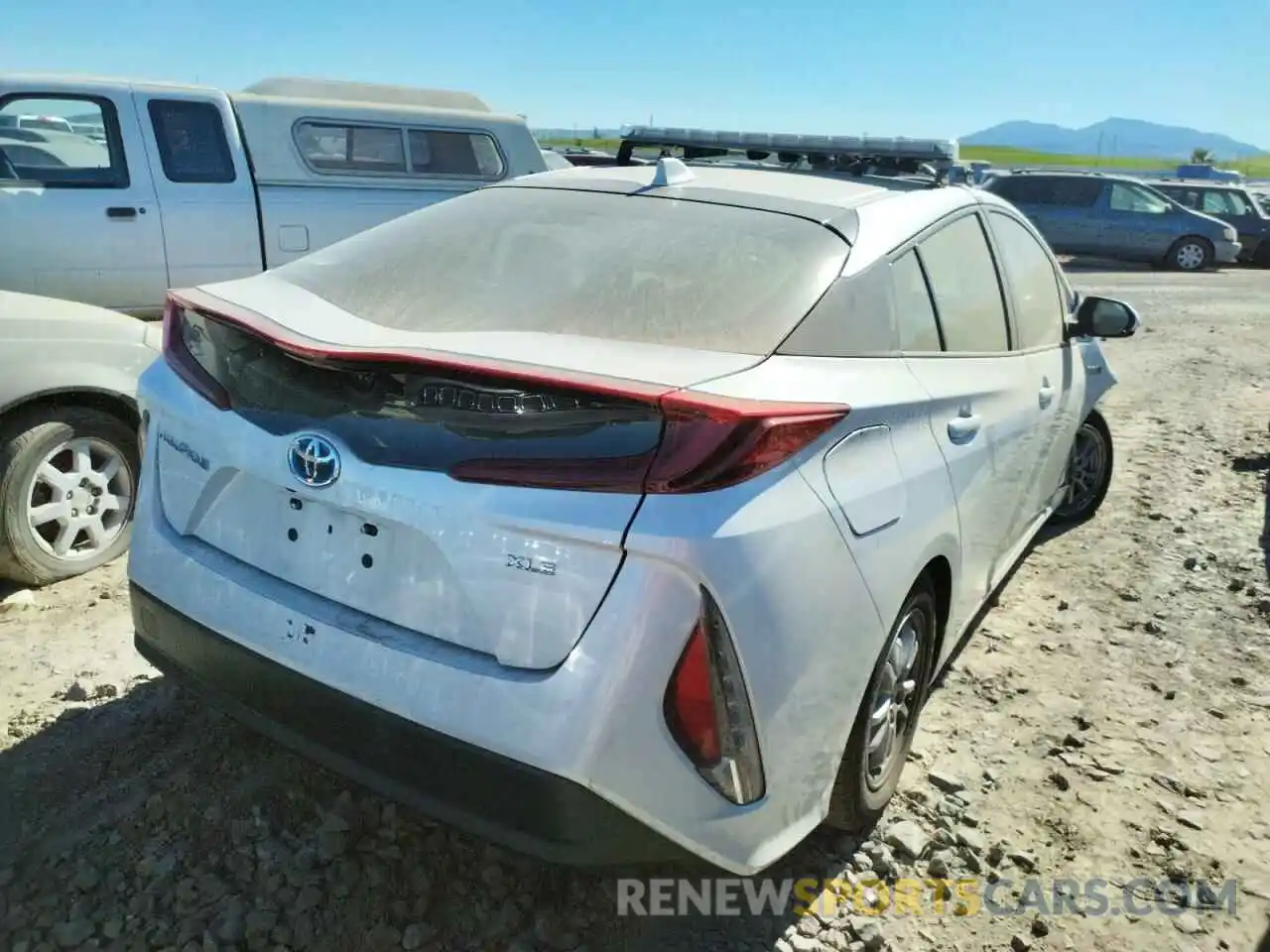 4 Photograph of a damaged car JTDKAMFP3N3203133 TOYOTA PRIUS 2022