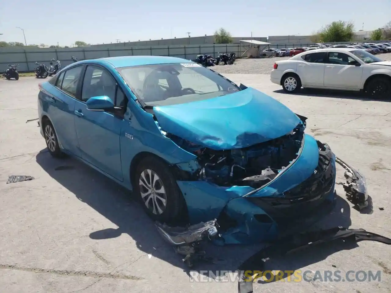 1 Photograph of a damaged car JTDKAMFP4N3197293 TOYOTA PRIUS 2022