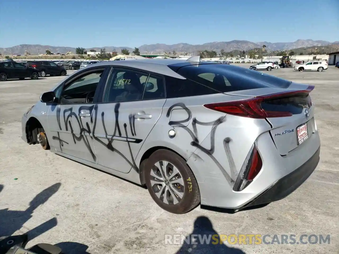 3 Photograph of a damaged car JTDKAMFP4N3197603 TOYOTA PRIUS 2022