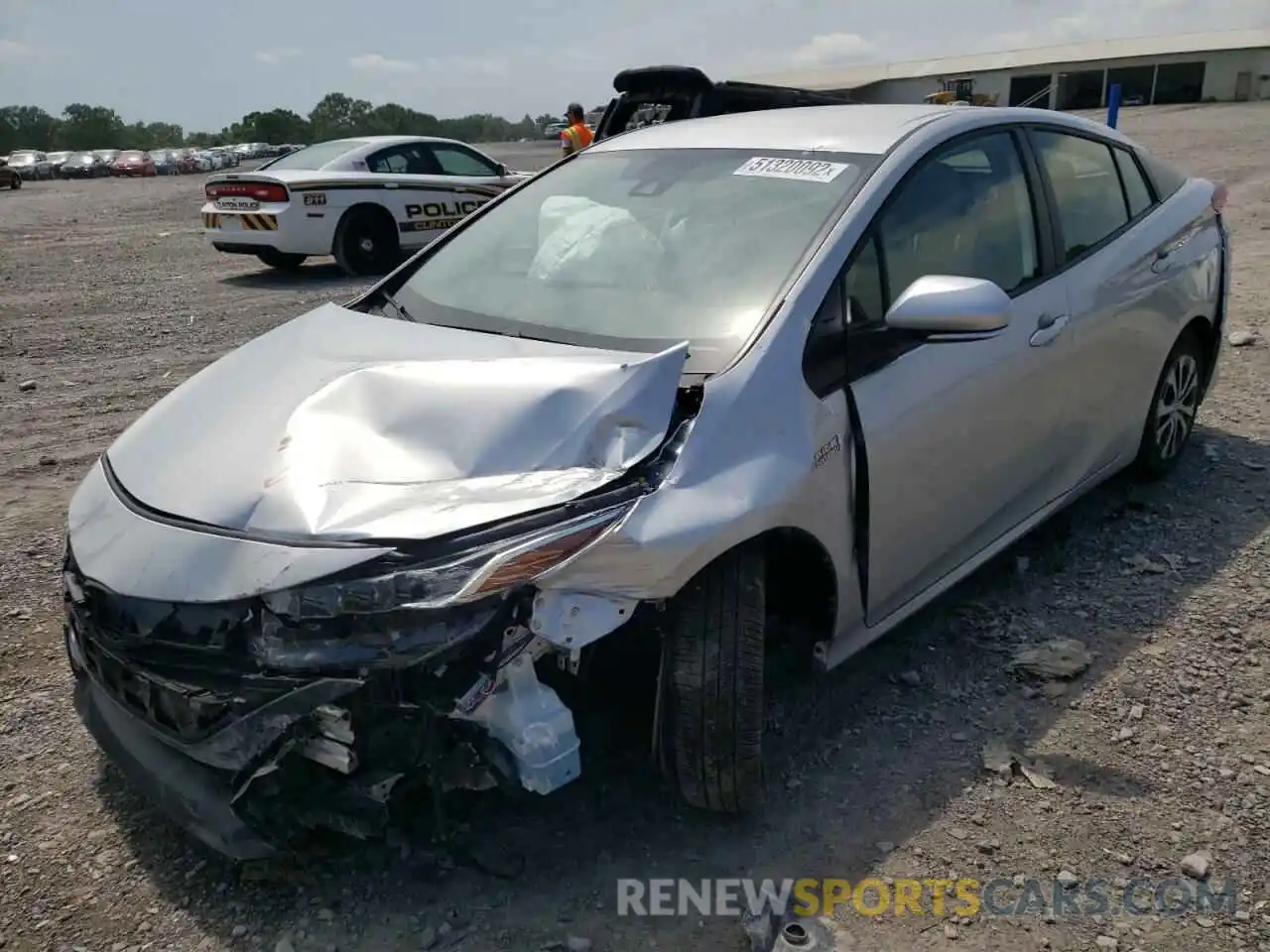 2 Photograph of a damaged car JTDKAMFP4N3205795 TOYOTA PRIUS 2022