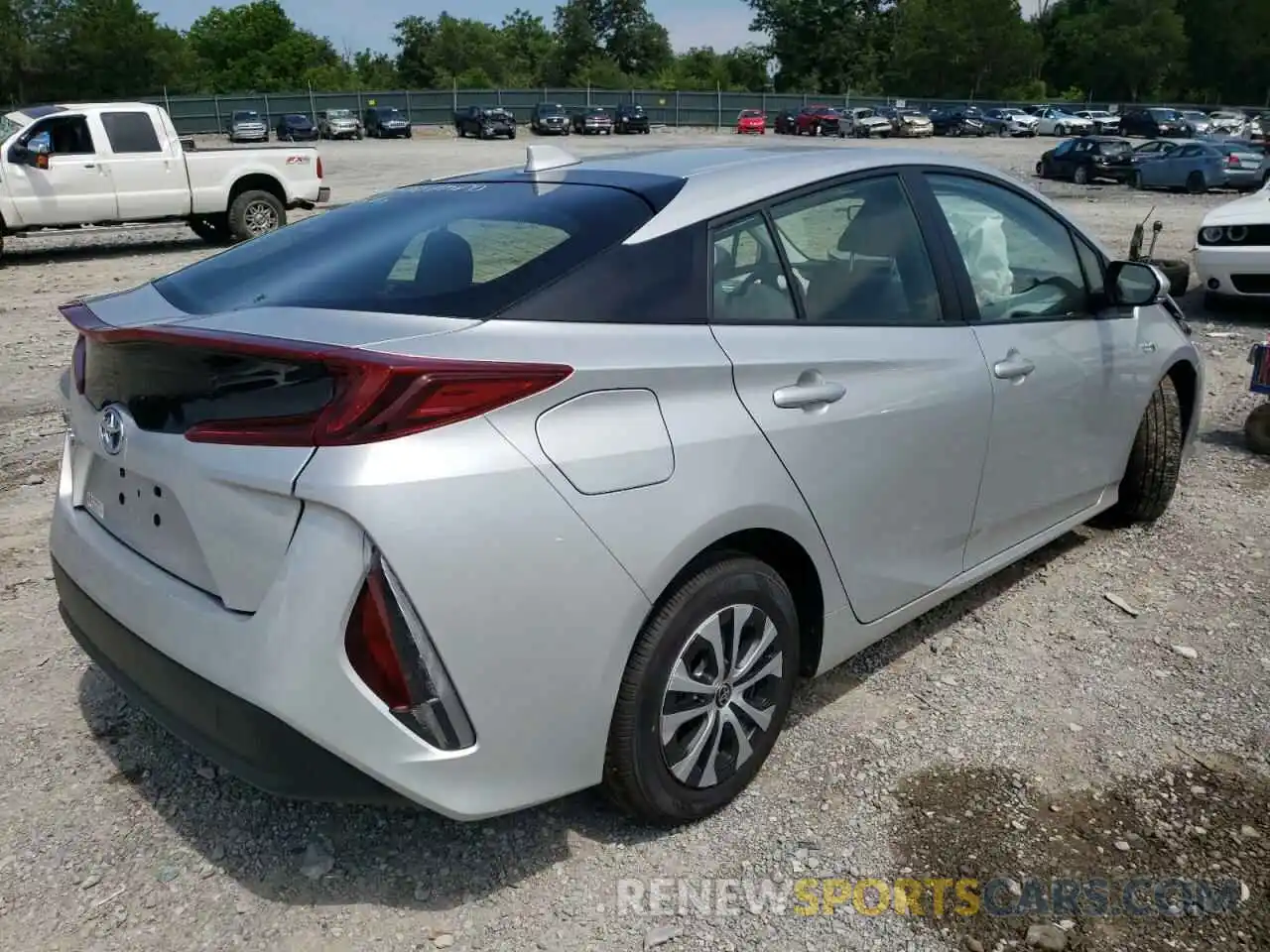 4 Photograph of a damaged car JTDKAMFP4N3205795 TOYOTA PRIUS 2022