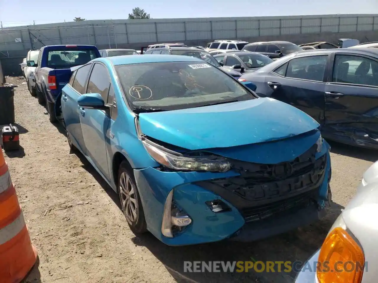 1 Photograph of a damaged car JTDKAMFP5N3198825 TOYOTA PRIUS 2022