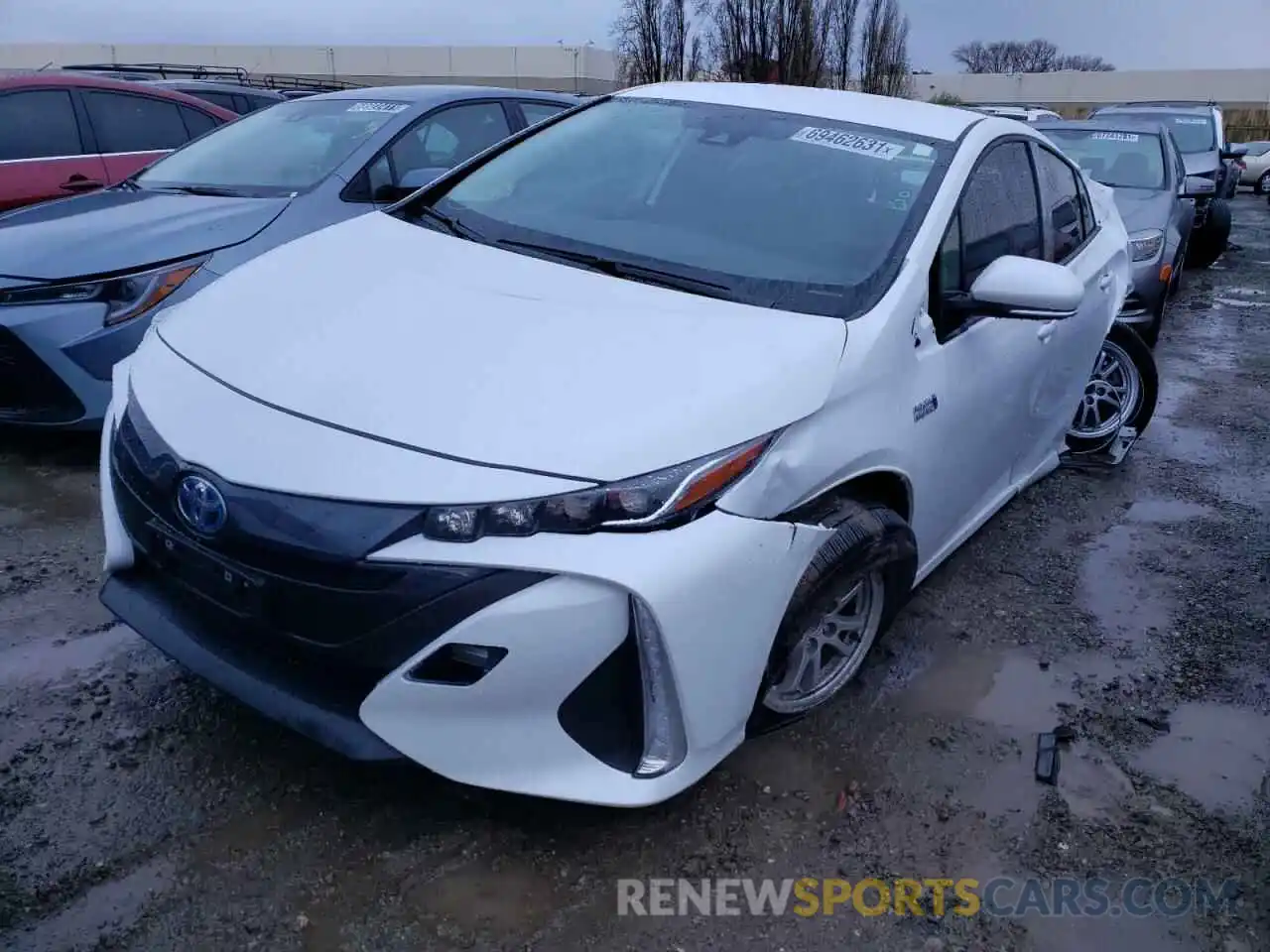 2 Photograph of a damaged car JTDKAMFP5N3203487 TOYOTA PRIUS 2022