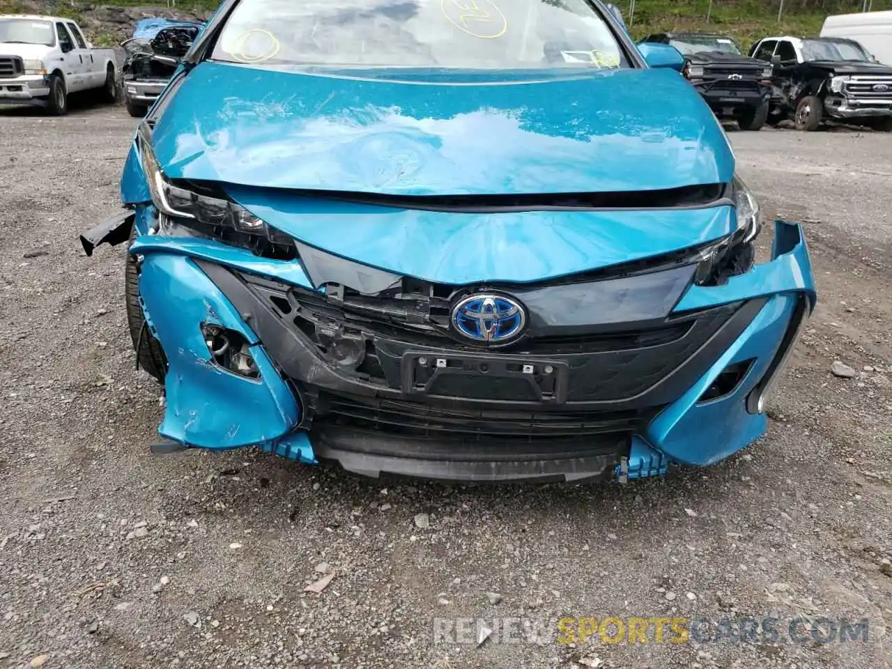 9 Photograph of a damaged car JTDKAMFP5N3207619 TOYOTA PRIUS 2022