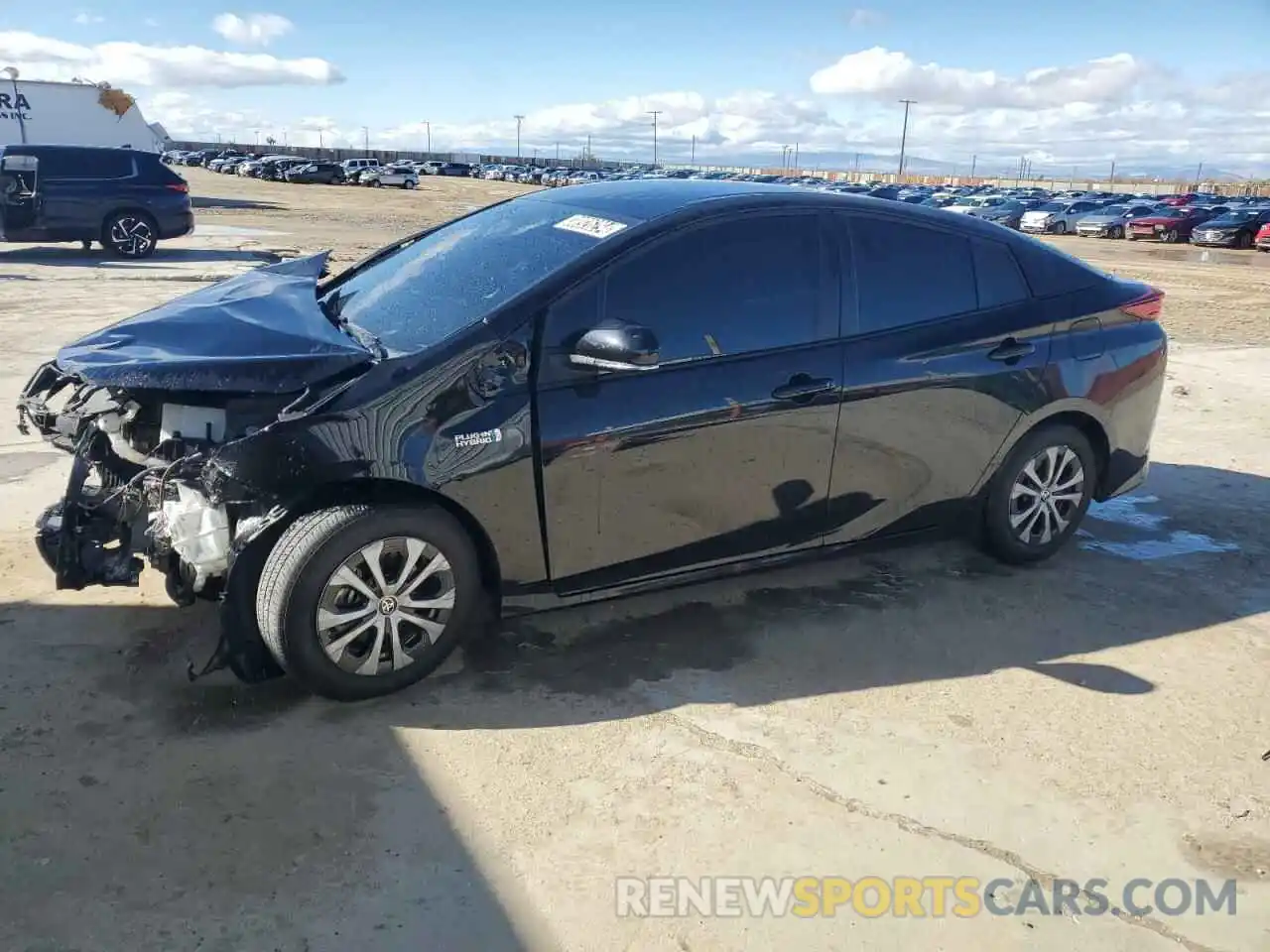 1 Photograph of a damaged car JTDKAMFP6N3226499 TOYOTA PRIUS 2022