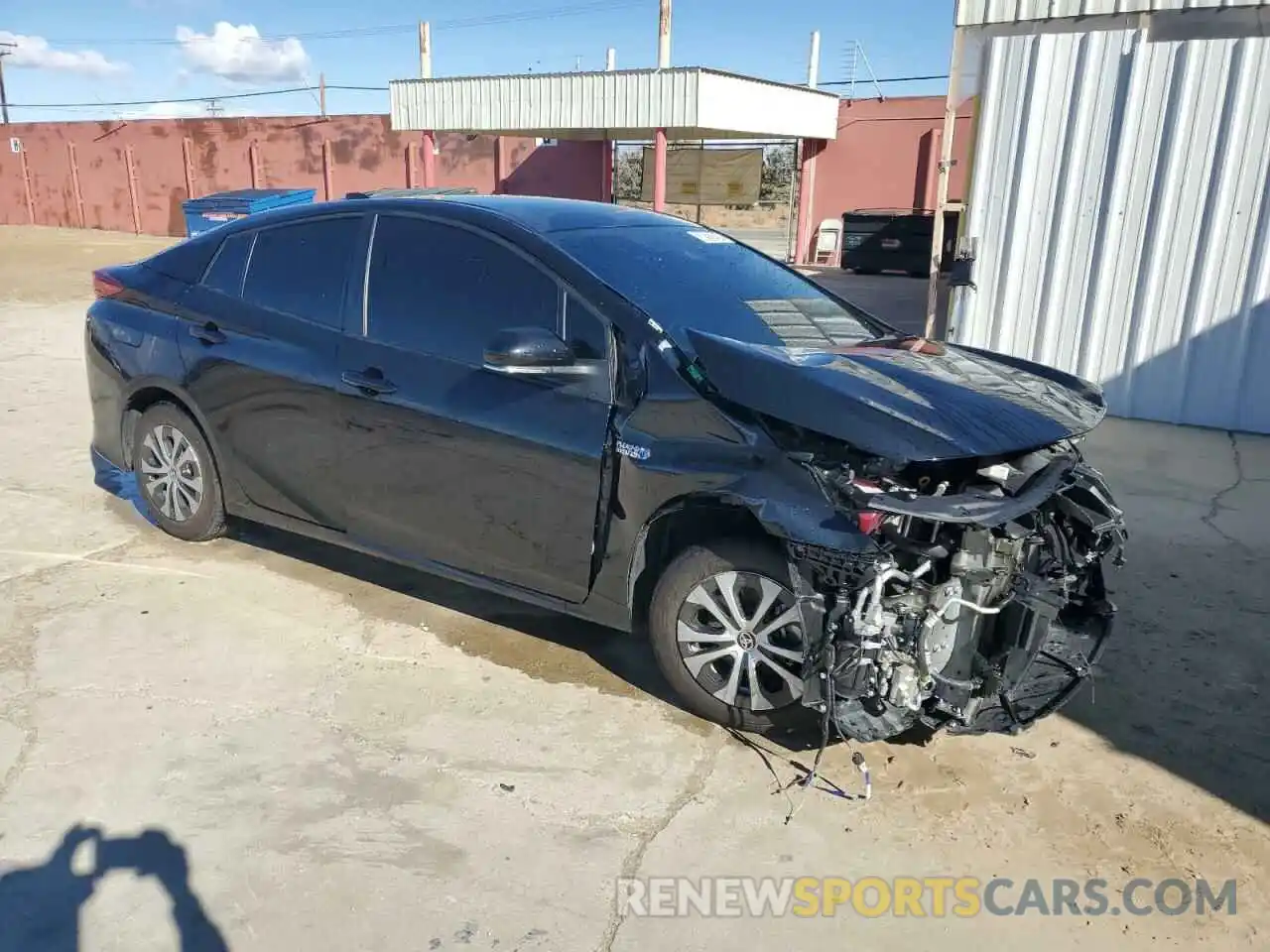 4 Photograph of a damaged car JTDKAMFP6N3226499 TOYOTA PRIUS 2022