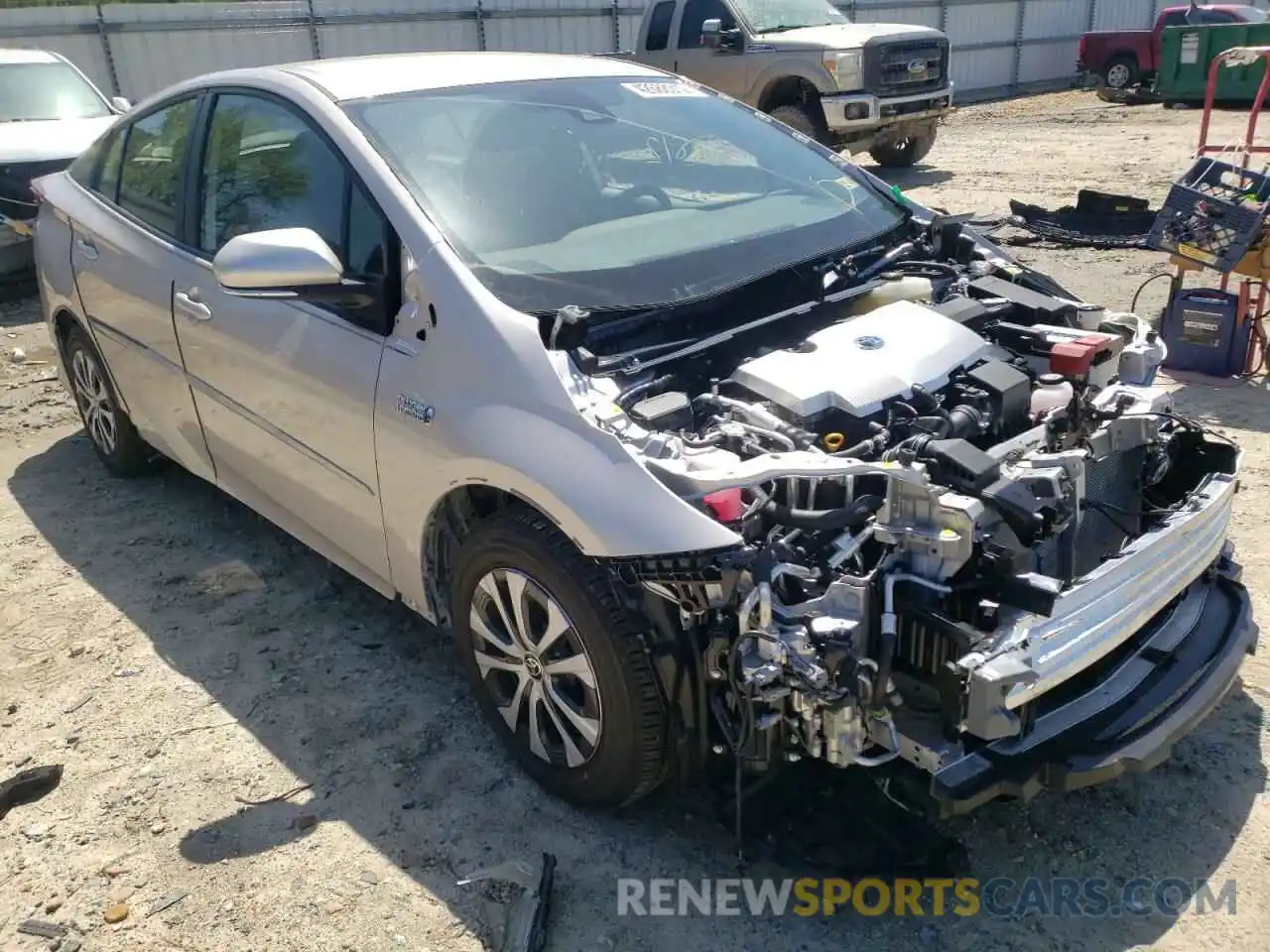 1 Photograph of a damaged car JTDKAMFP7N3203927 TOYOTA PRIUS 2022