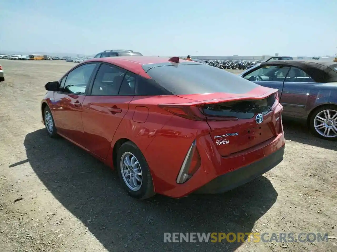 3 Photograph of a damaged car JTDKAMFP7N3205354 TOYOTA PRIUS 2022